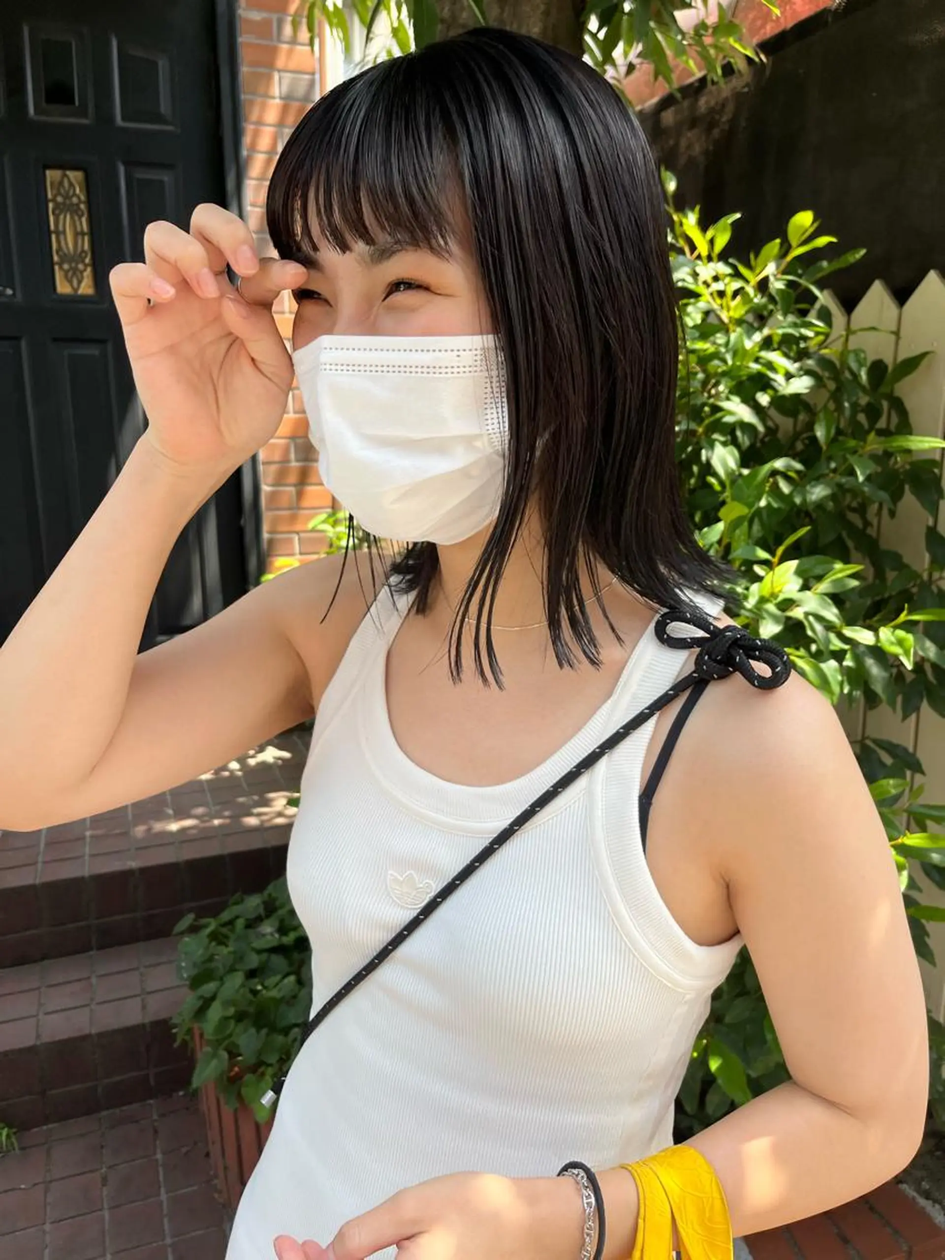 ミディアム カラー eri kinjoのヘアスタイル