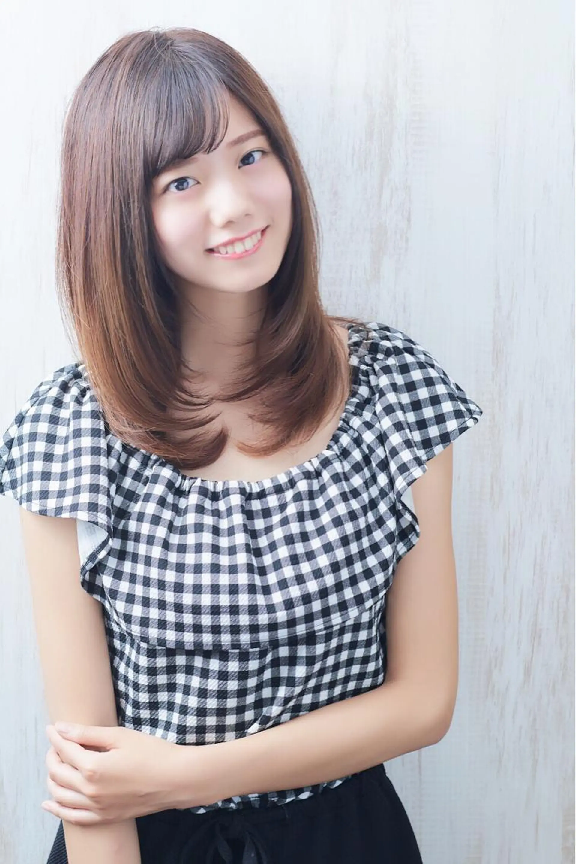 セミロング 縮毛矯正 lamie by melt 吉祥寺 【ラミエ バイ メルト】所属・【ミニモ公認】*似合 わせ職人*滝田拳史のヘアスタイル