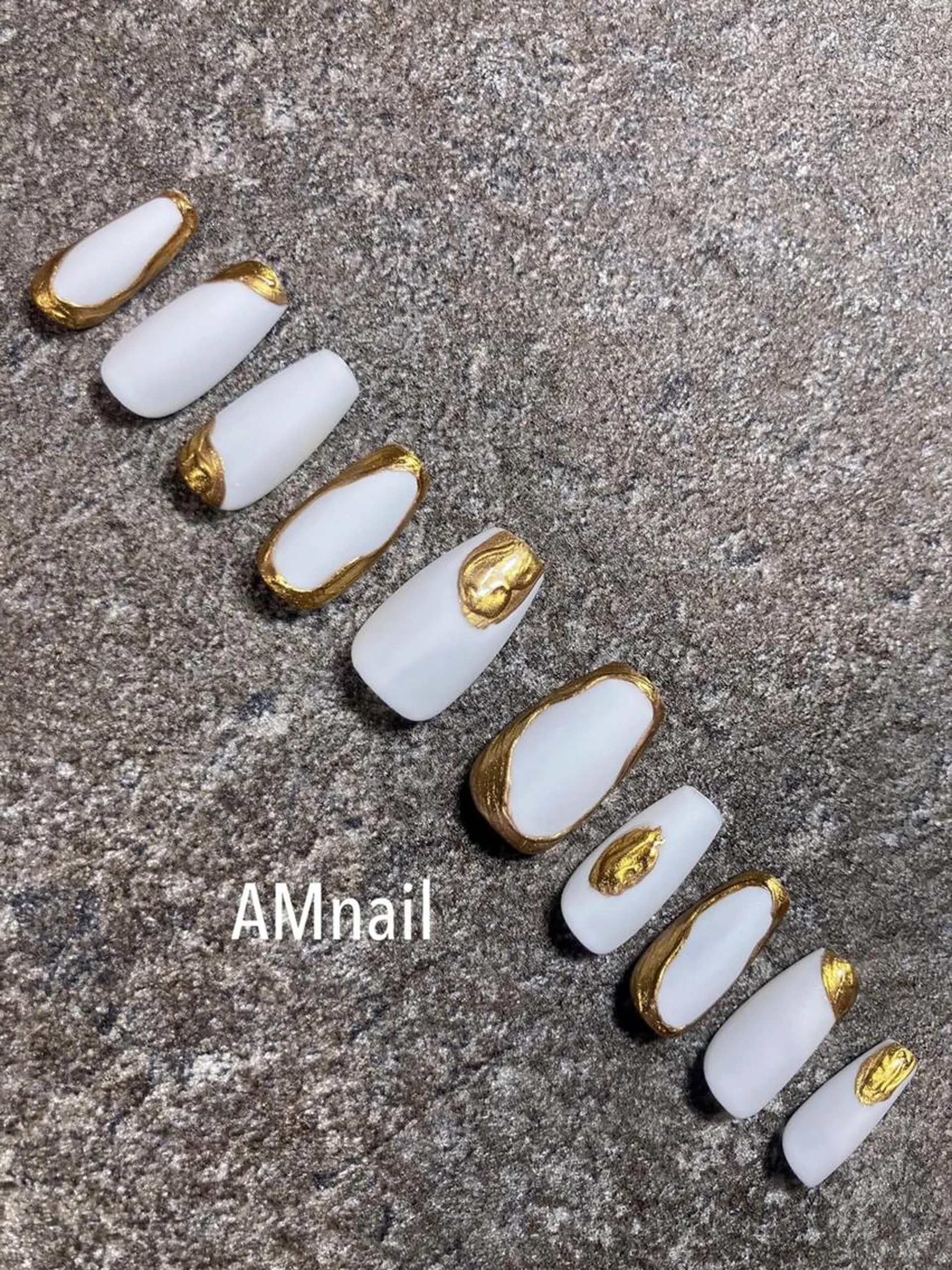 ネイル アートネイル 持ち込み ハンドネイル Am:nail 柏 SUE（スゥ）のネイルデザイン