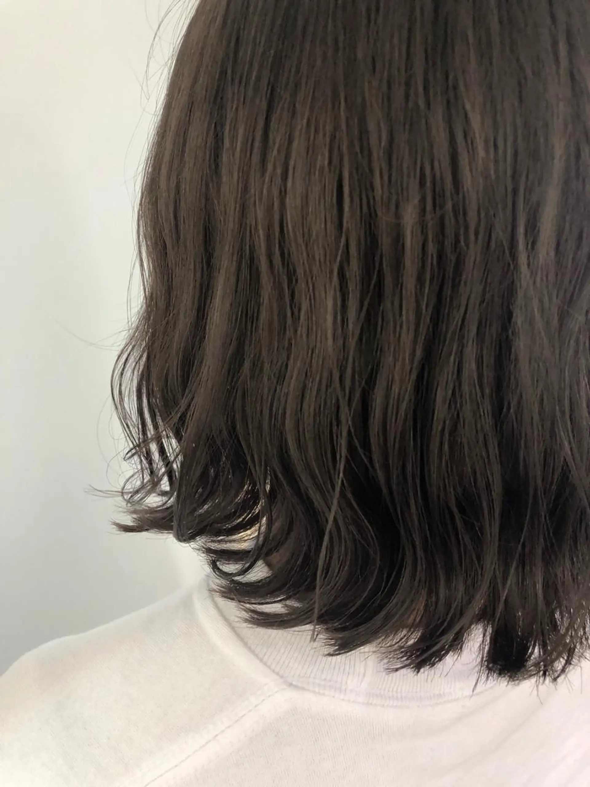 ミディアム カラー ブリーチ ヘアカラー トリートメント 韓国hair ·͜· watanabeのヘアスタイル