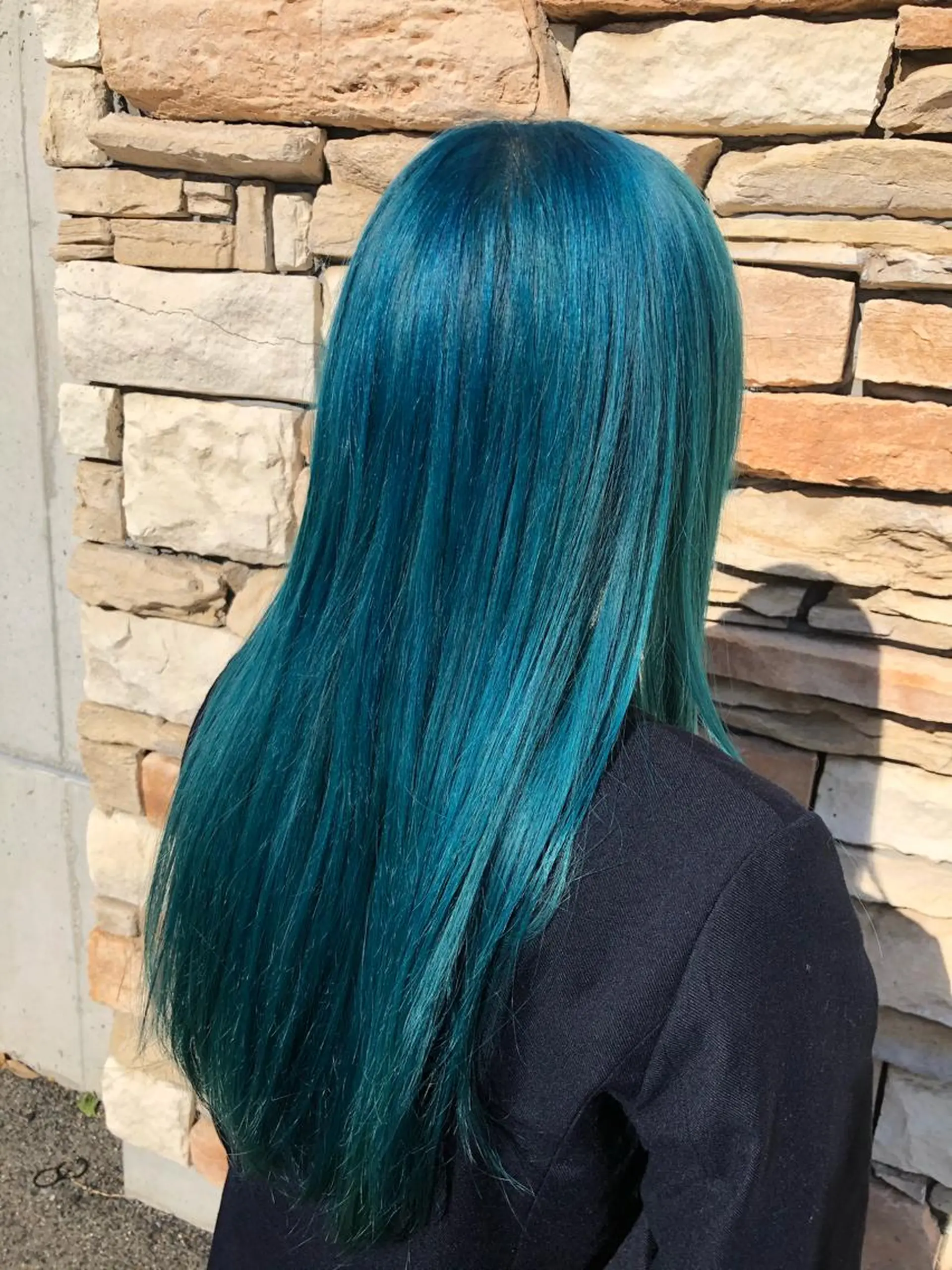 ロング 福元 保雄のヘアスタイル