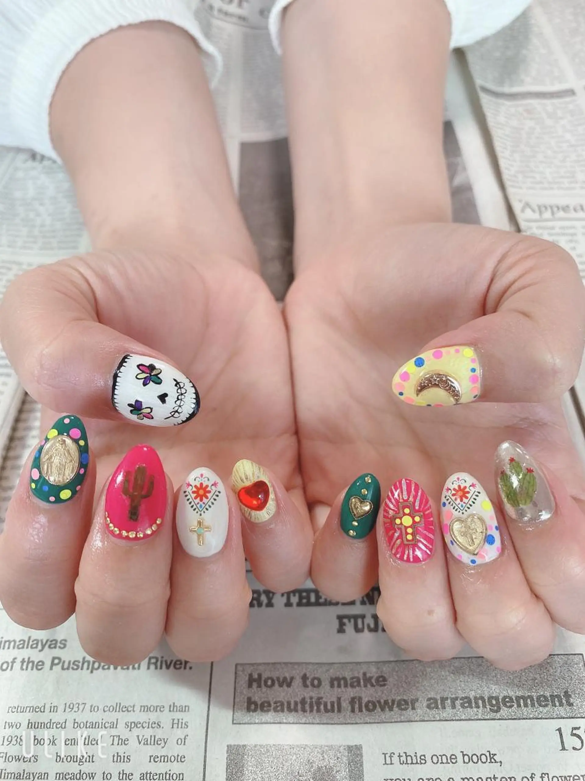 ネイル ハンドネイル ハンドケア 森山 舞のネイルデザイン