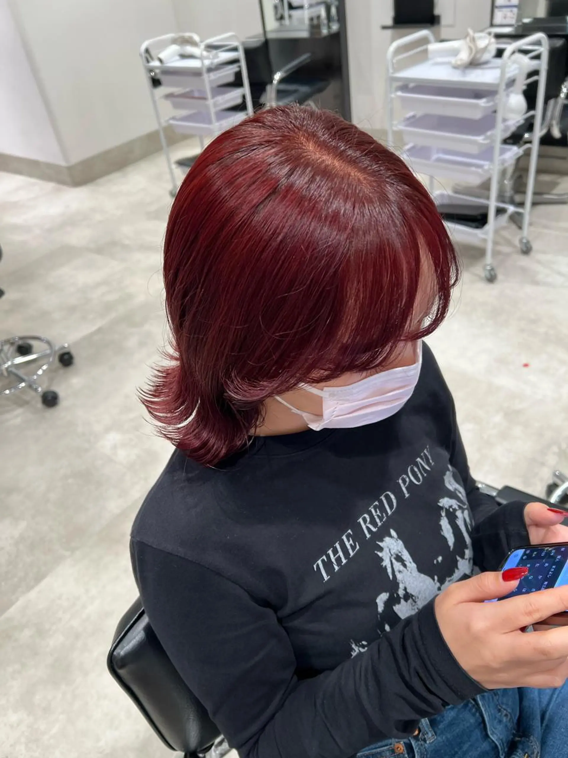 ミディアム ヘアカラー トリートメント GO TO DAY 渋谷モディ店所属・艶髪 mayuka💖のヘアスタイル