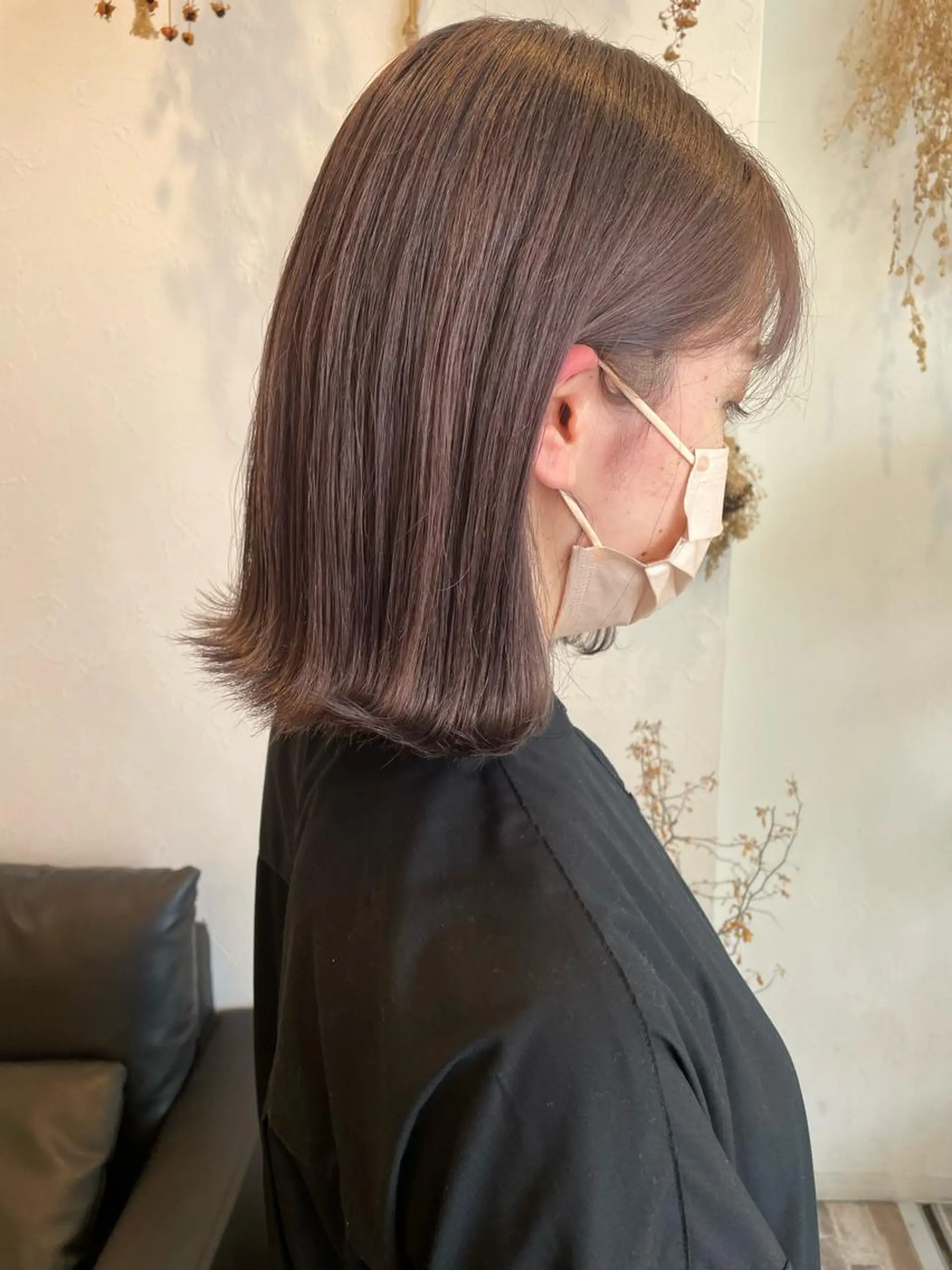 ミディアム カラー ベージュカラー ラベンダーカラー ラベンダーベージュ ヘアカラー m ā l o.🌷 サカモトマイコのヘアスタイル