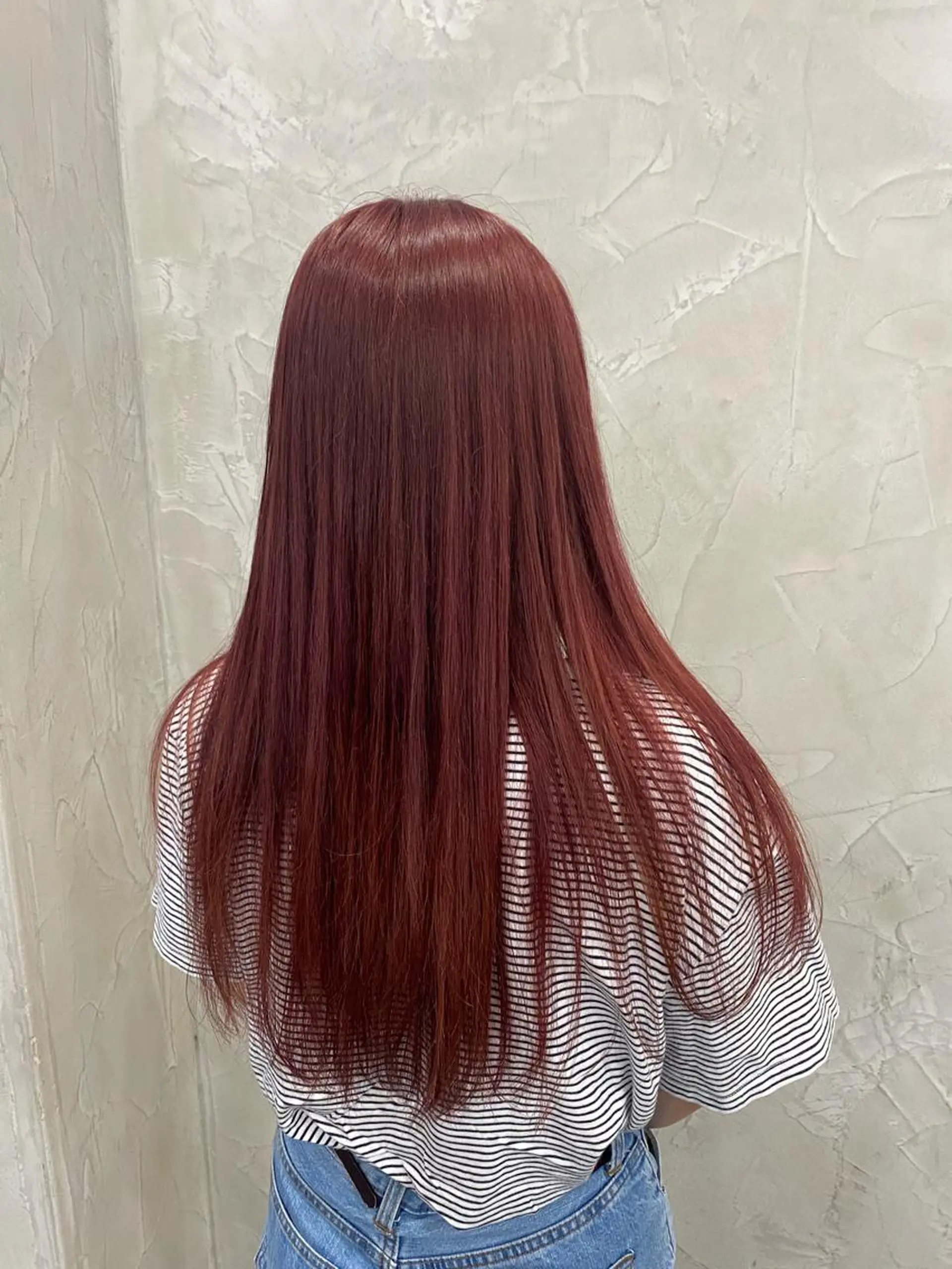 ロング カラー 佐伯 鼓乃美のヘアスタイル