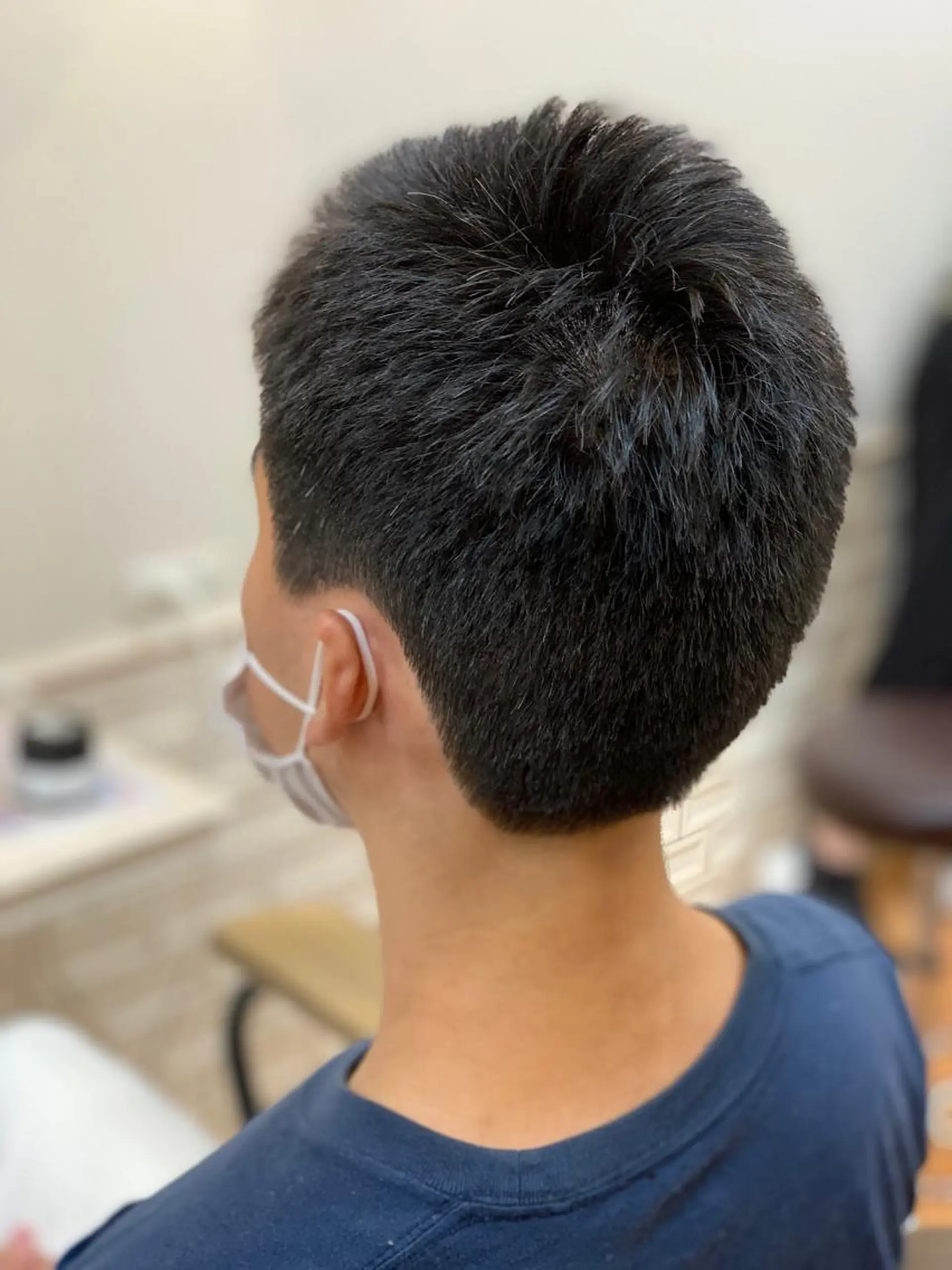メンズ メンズ就活ヘア モヒカン ソフトモヒカン カットが得意✨ 川元裕範（ヒロノリ）のヘアスタイル