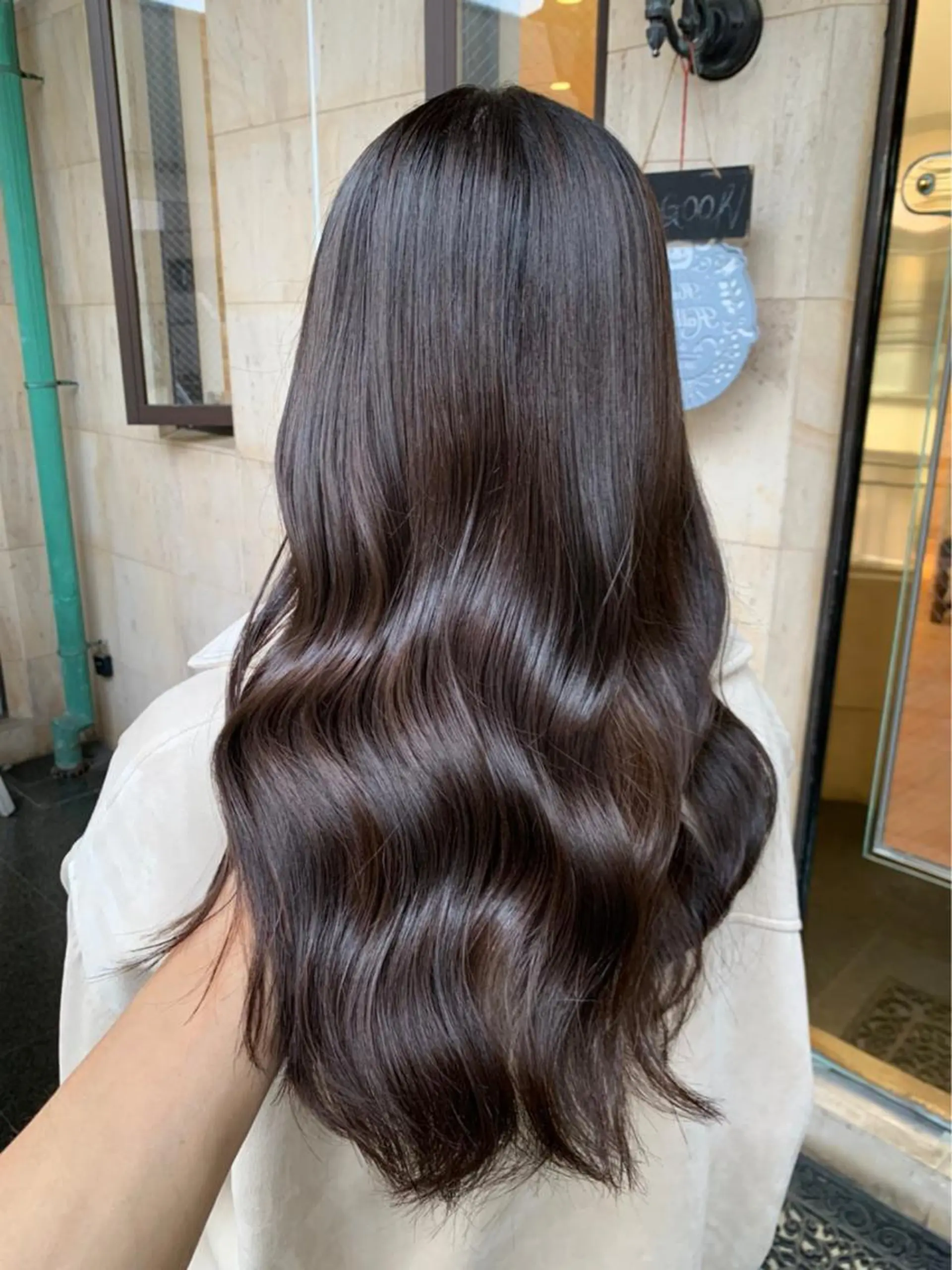 ロング カラー ヘアカラー トリートメント ヘッドスパ 韓国系レイヤー特化 hiroのヘアスタイル