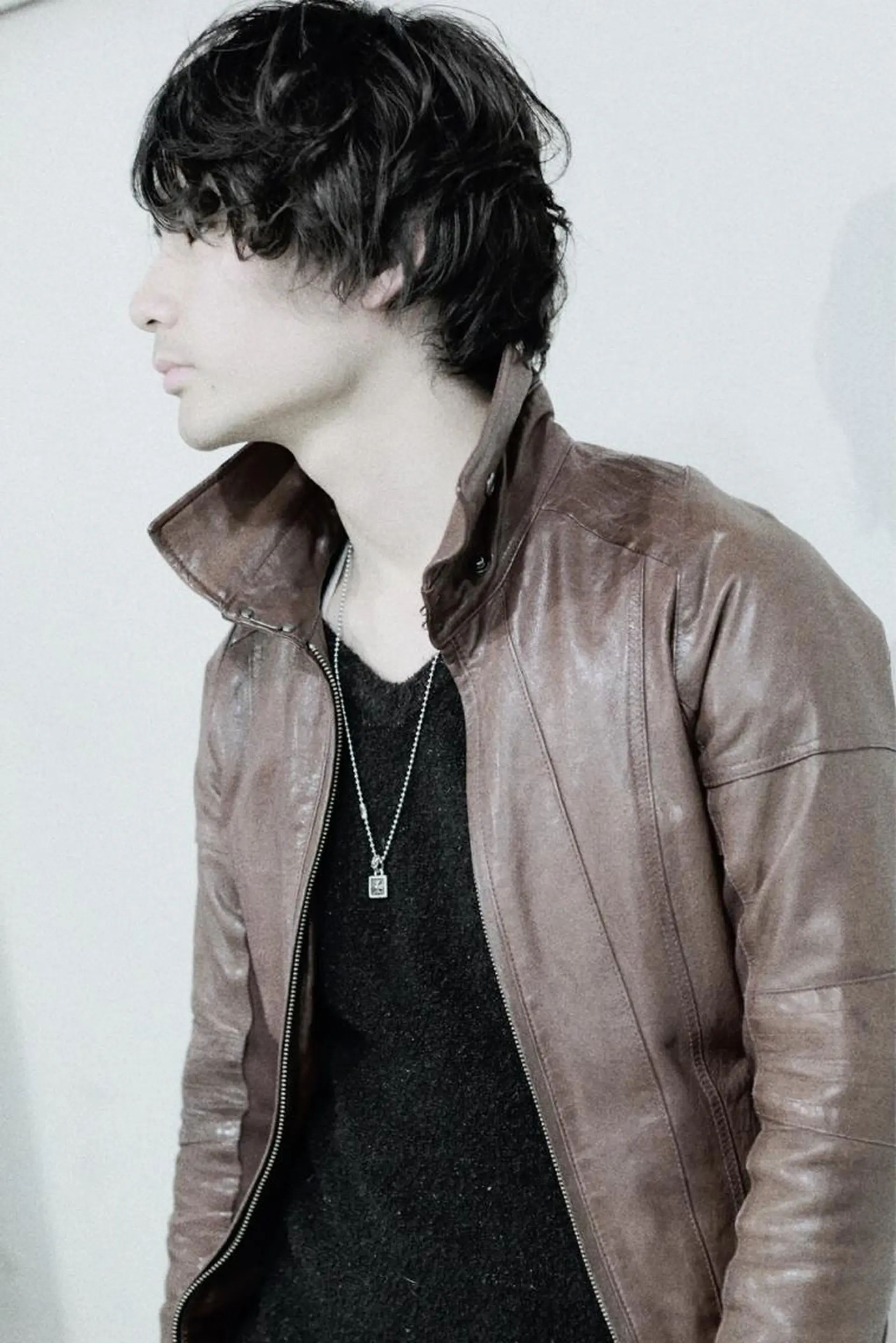 ショート パーマ メンズ ミドウチ アヤカのヘアスタイル