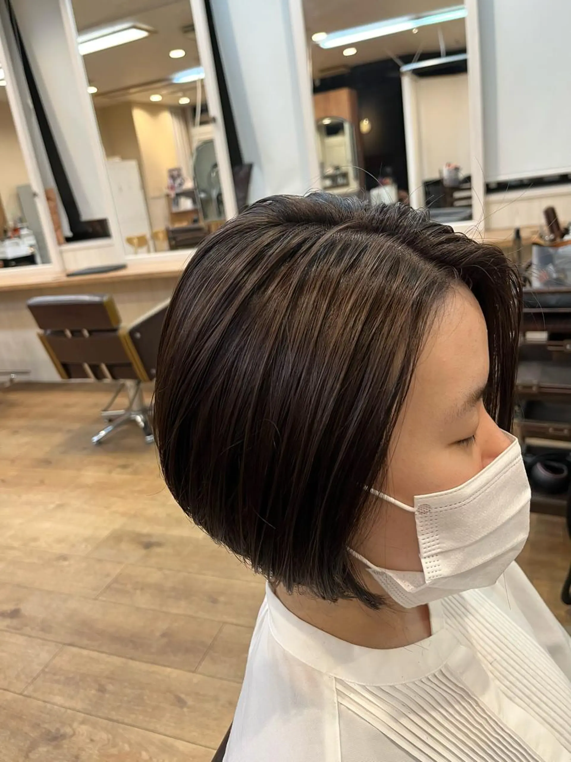ショート カラー ヘアカラー yuri🌼 NUMBER 天王寺のヘアスタイル