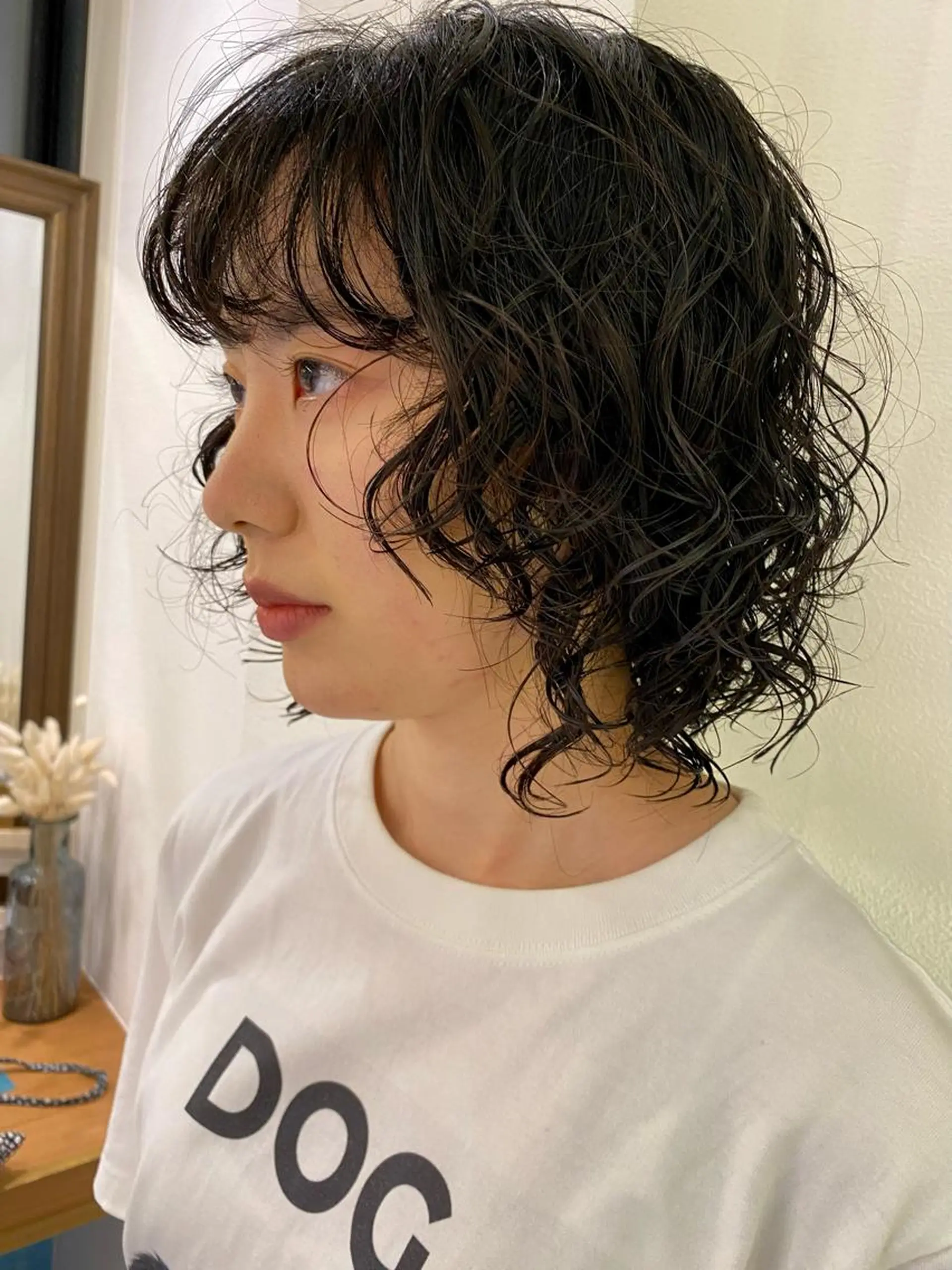 ショート 顔周り/ブリーチなし /縮毛矯正🫧伊勢のヘアスタイル