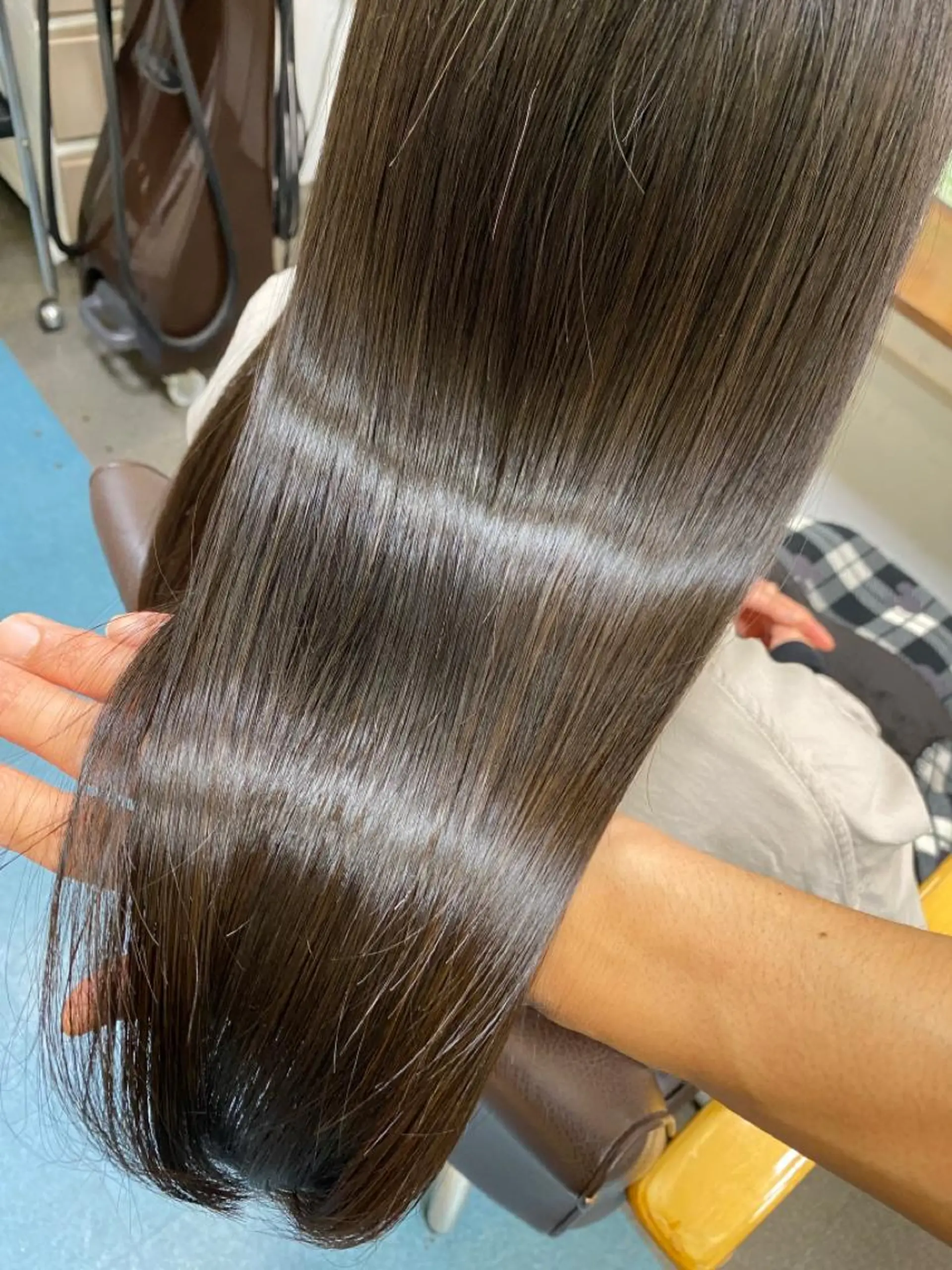 ロング 髪質改善 トリートメント カット トリートメント 【髪質改善】に特化 オリーブオイルクラブのヘアスタイル