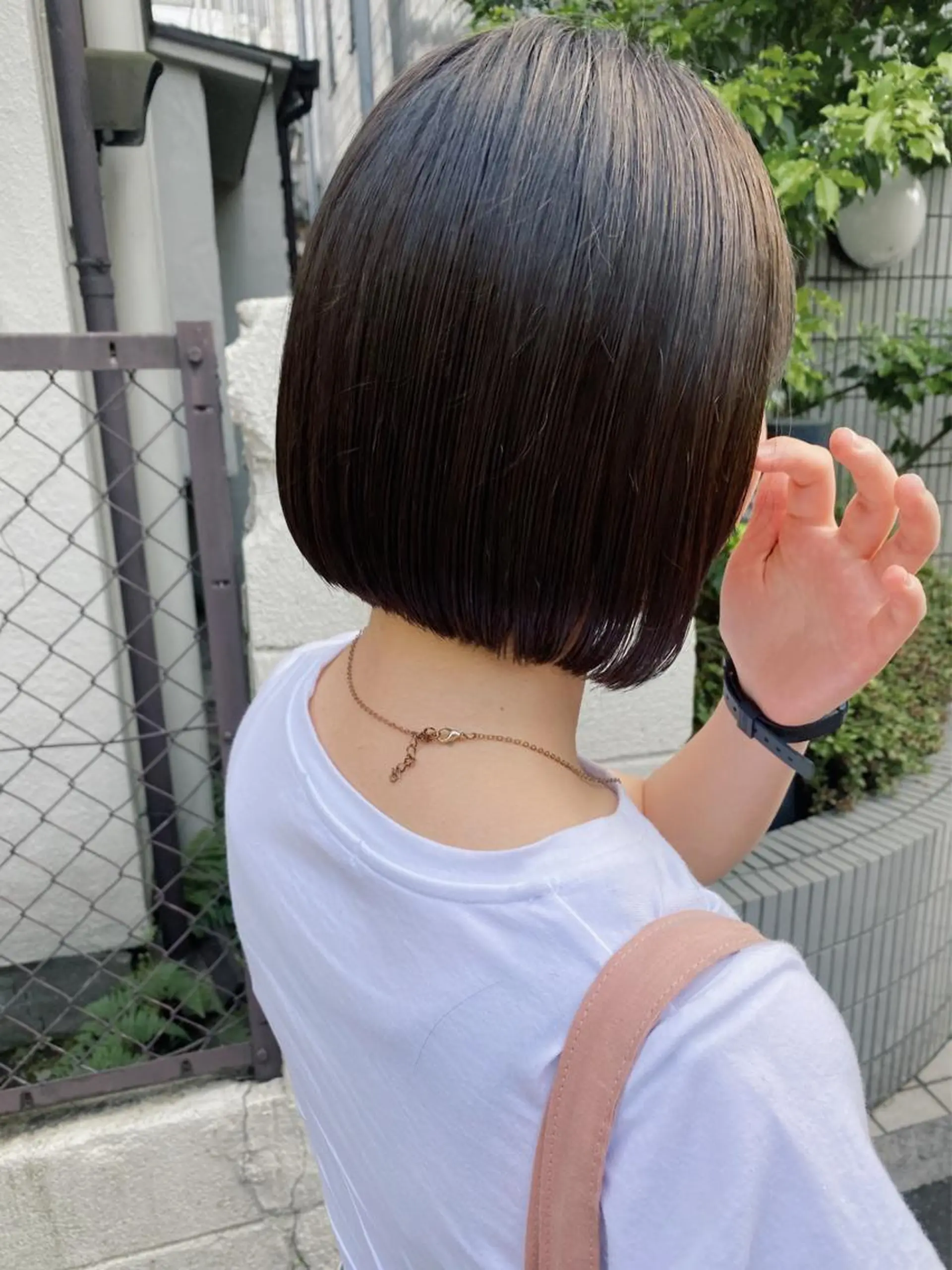 ショート カラー IVORY.所属・🟩白髪ぼかし/ボブ /ショートヘア/大司のヘアスタイル