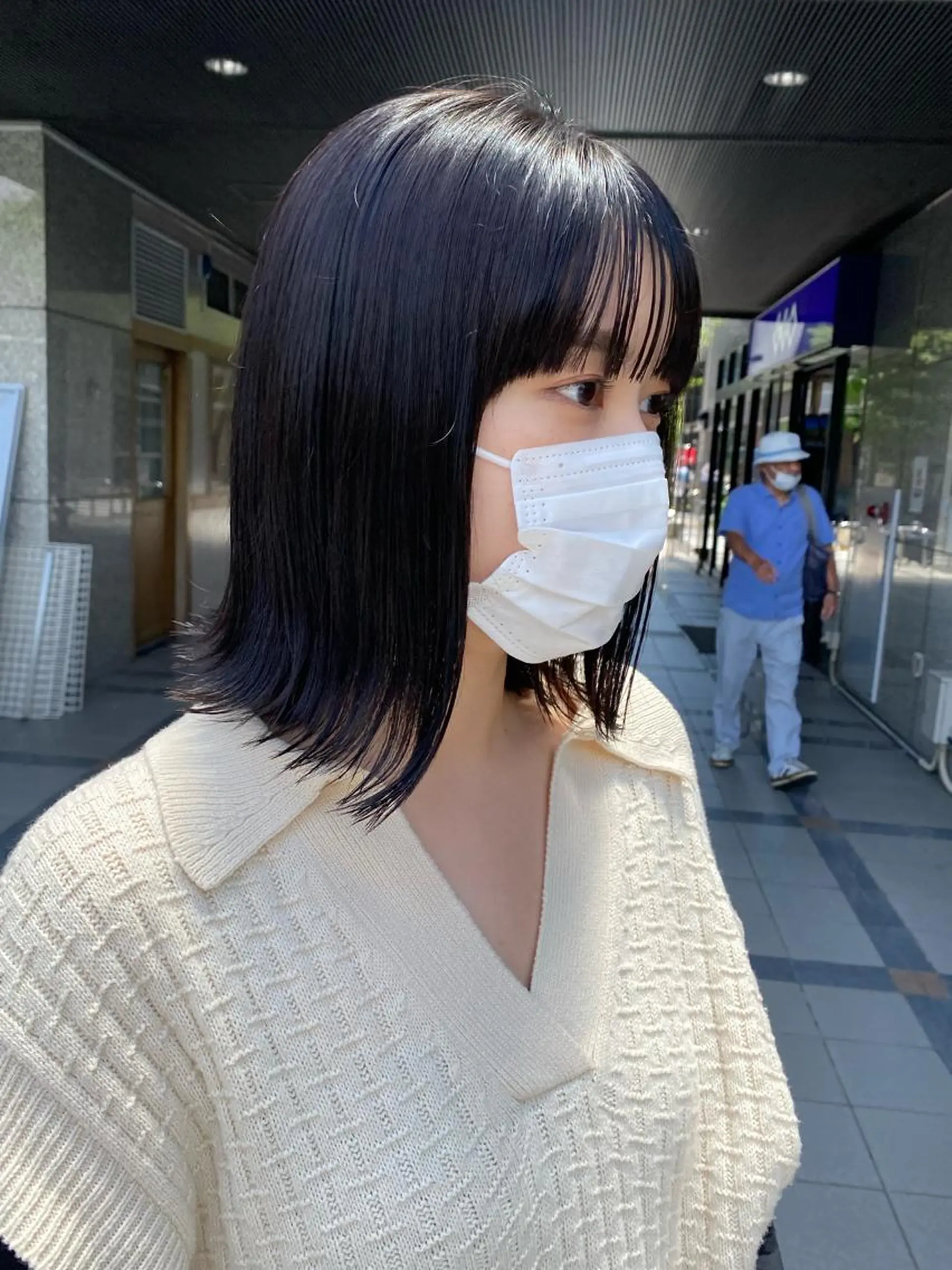 ミディアム カット ヘアカラー トリートメント ボブ特化美容師 /木原崇了のヘアスタイル