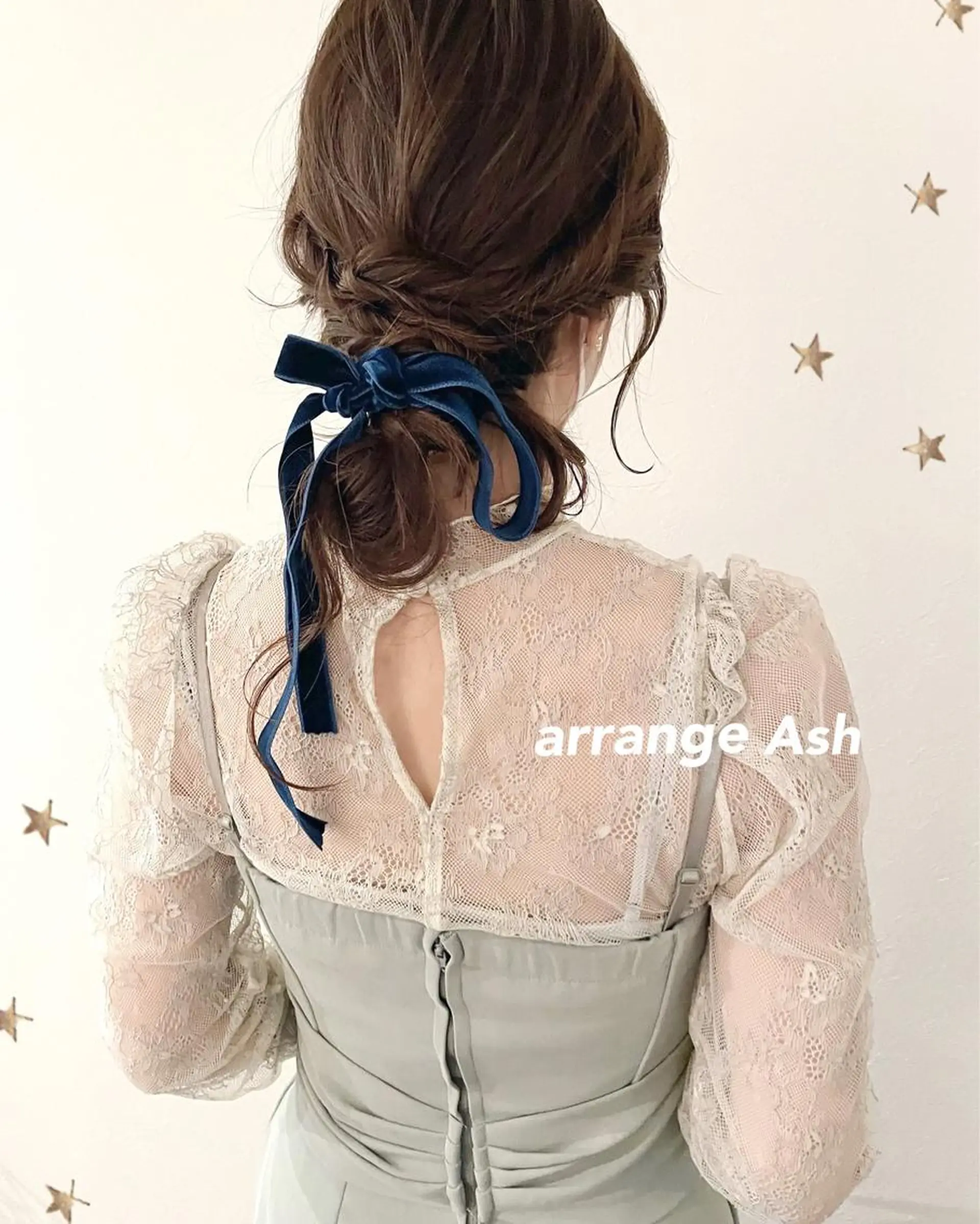 ロング ヘアアレンジ ヘアセット 市川 千夏のヘアスタイル