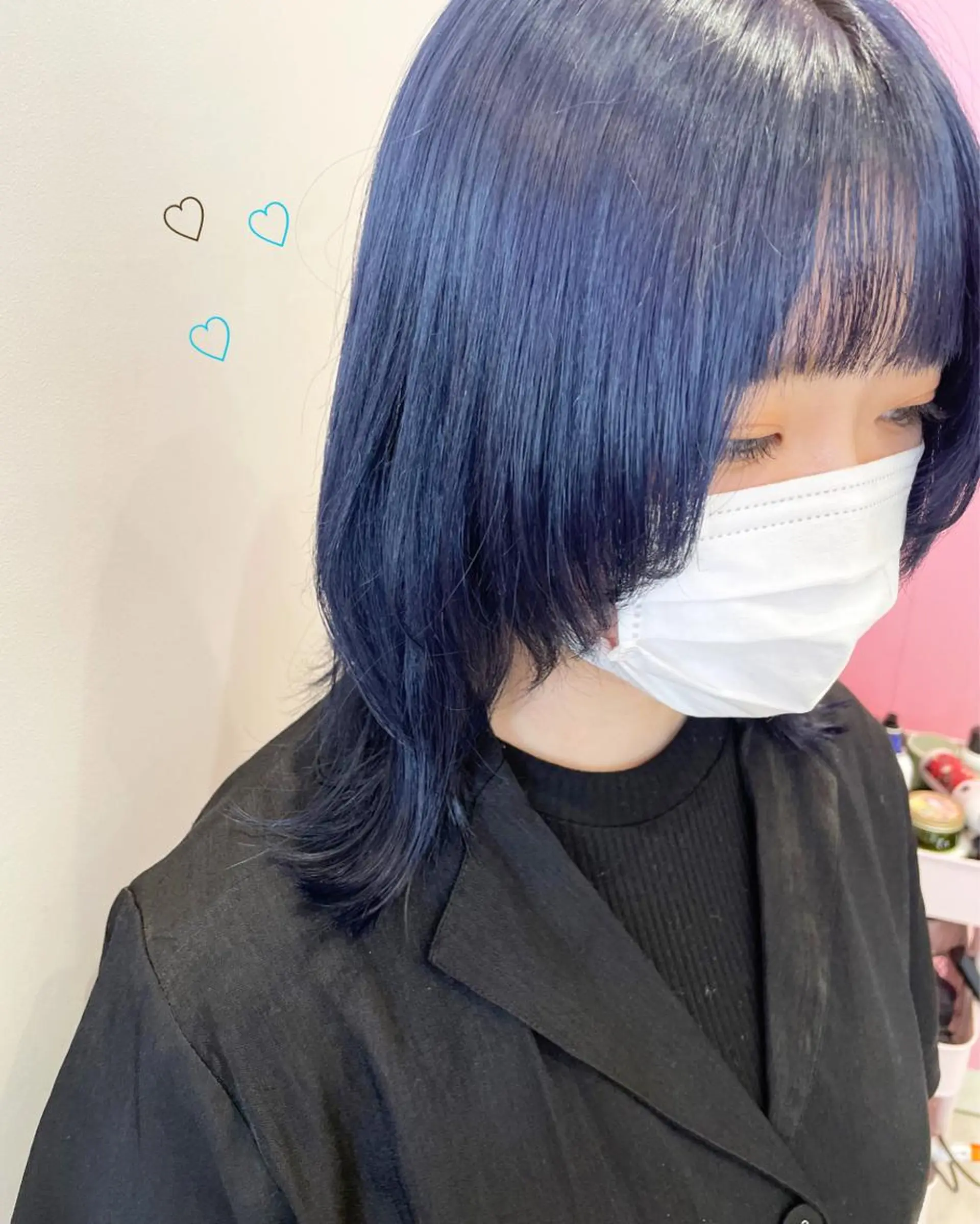 ショート カラー ウルフカット 新宿駅近♡個室 ♡関口三都季🌜のヘアスタイル