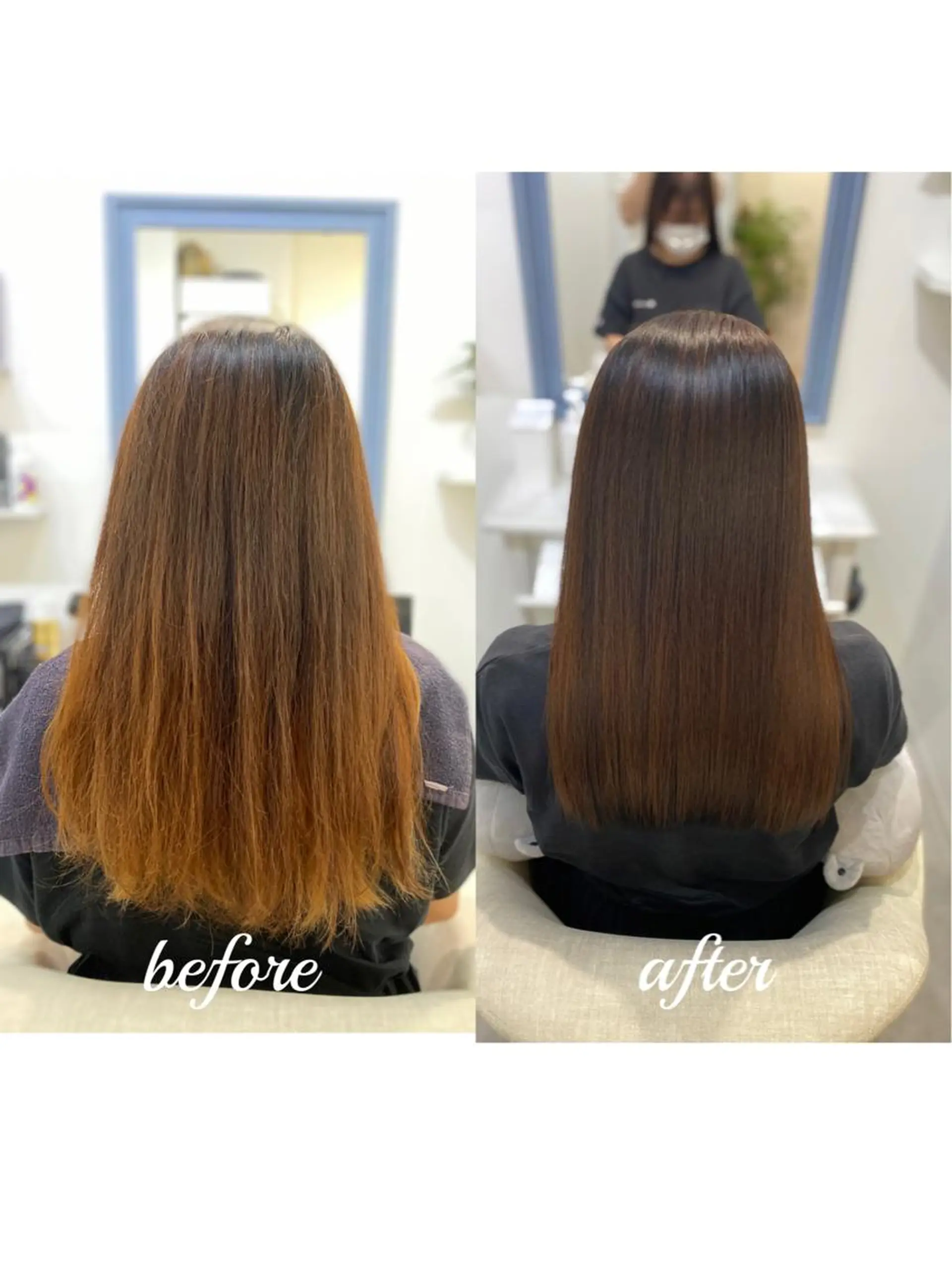 ロング カラー ブリーチ 髪質改善 ✨髪質改善が大好評✨ 美容室lic近藤✨のヘアスタイル