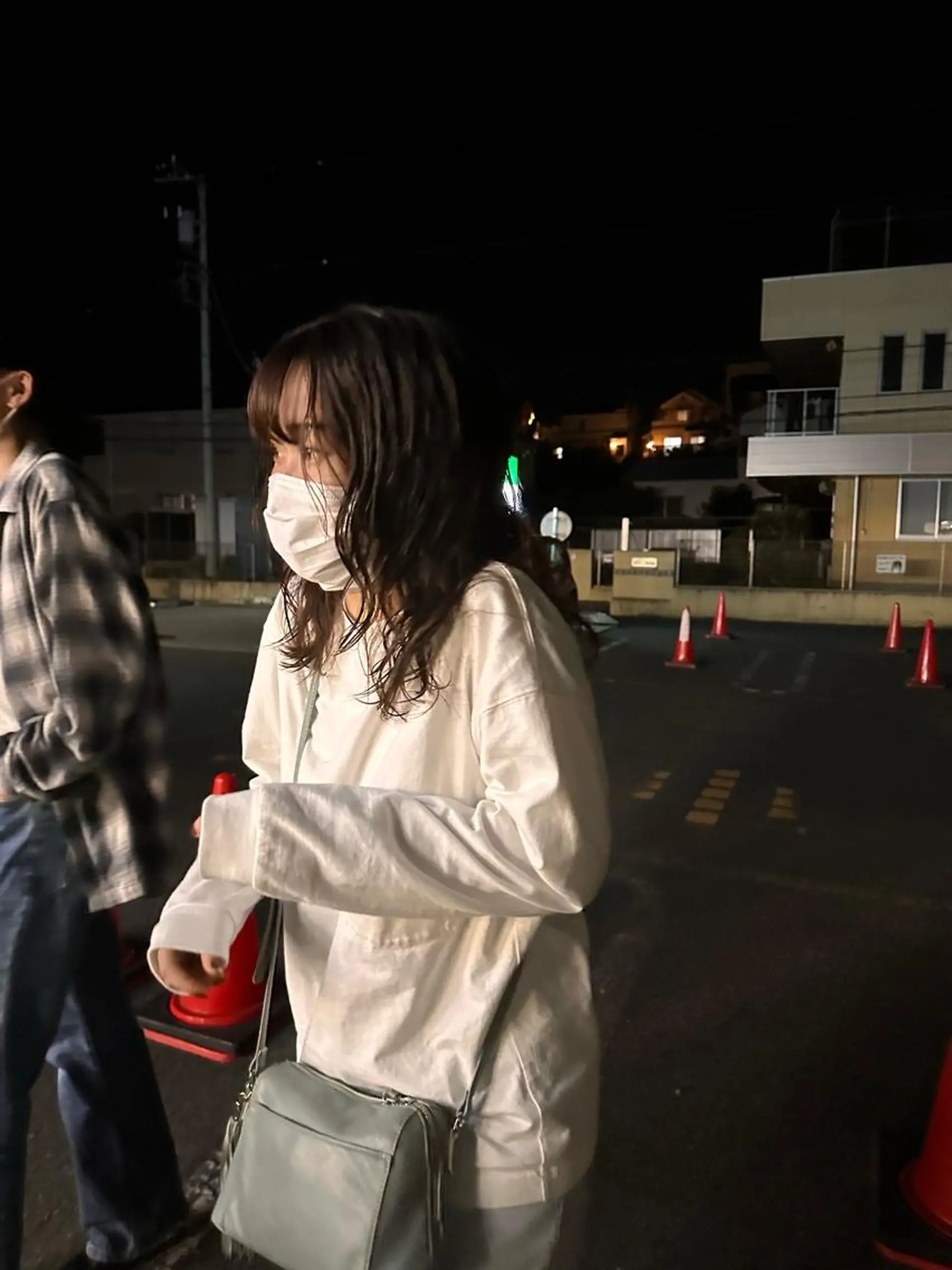 ミディアム パーマ カット パーマ peg.hair所属・ブリーチカラー🫧 森　凪沙のヘアスタイル