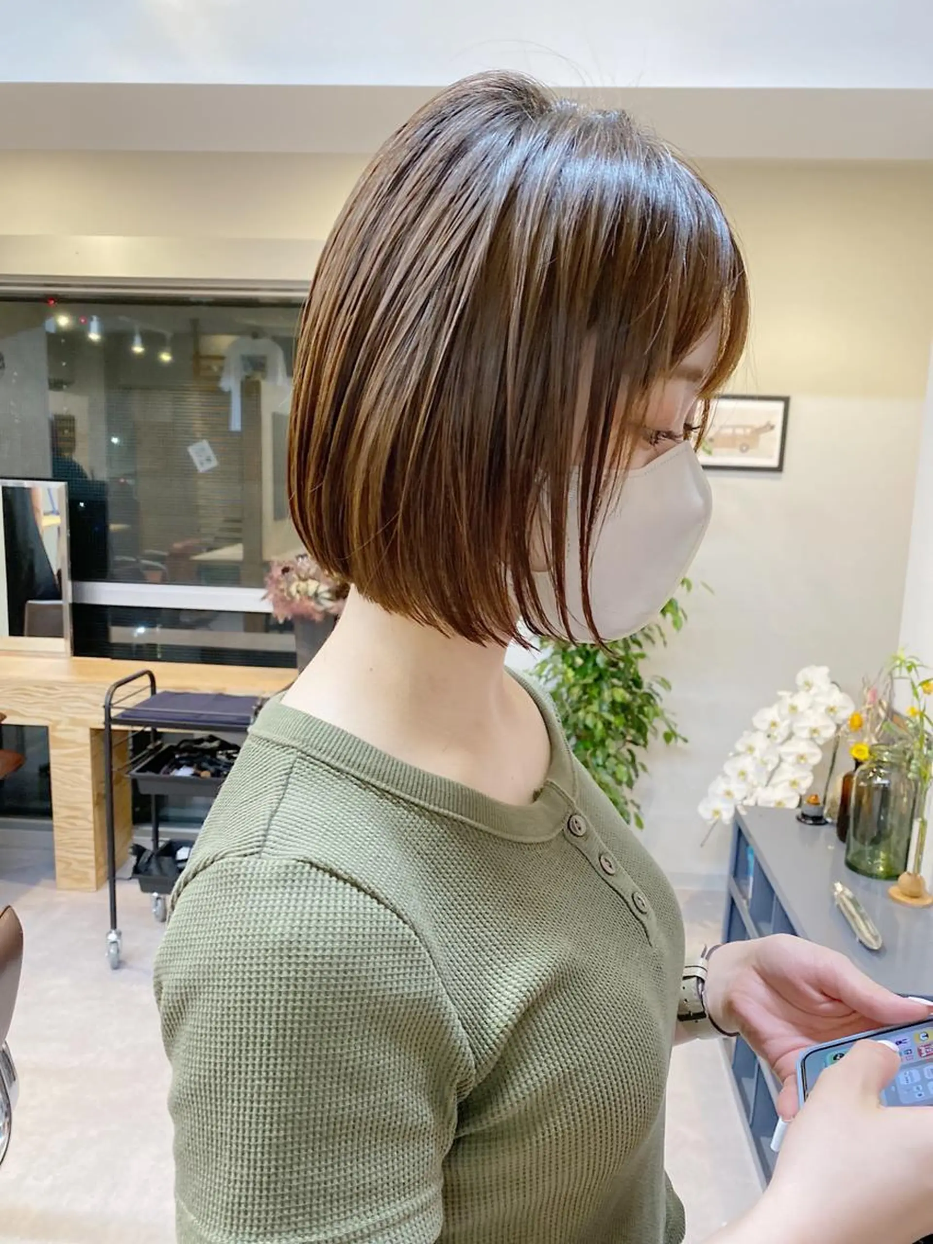 ショート カラー ノグチ ユウキ/ボブのヘアスタイル