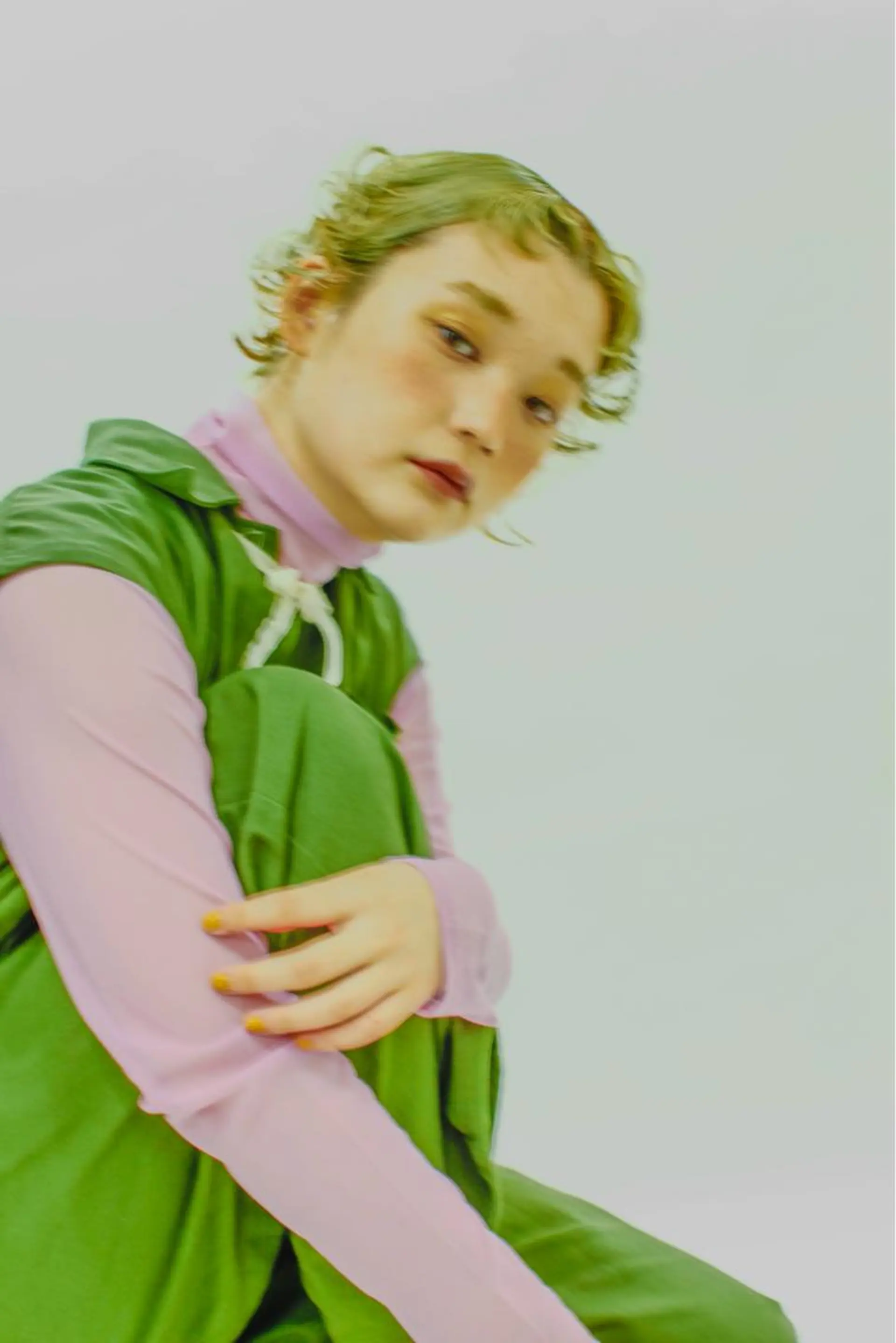 ミディアム 福島成美/髪質改善 縮毛矯正/カラーのヘアスタイル