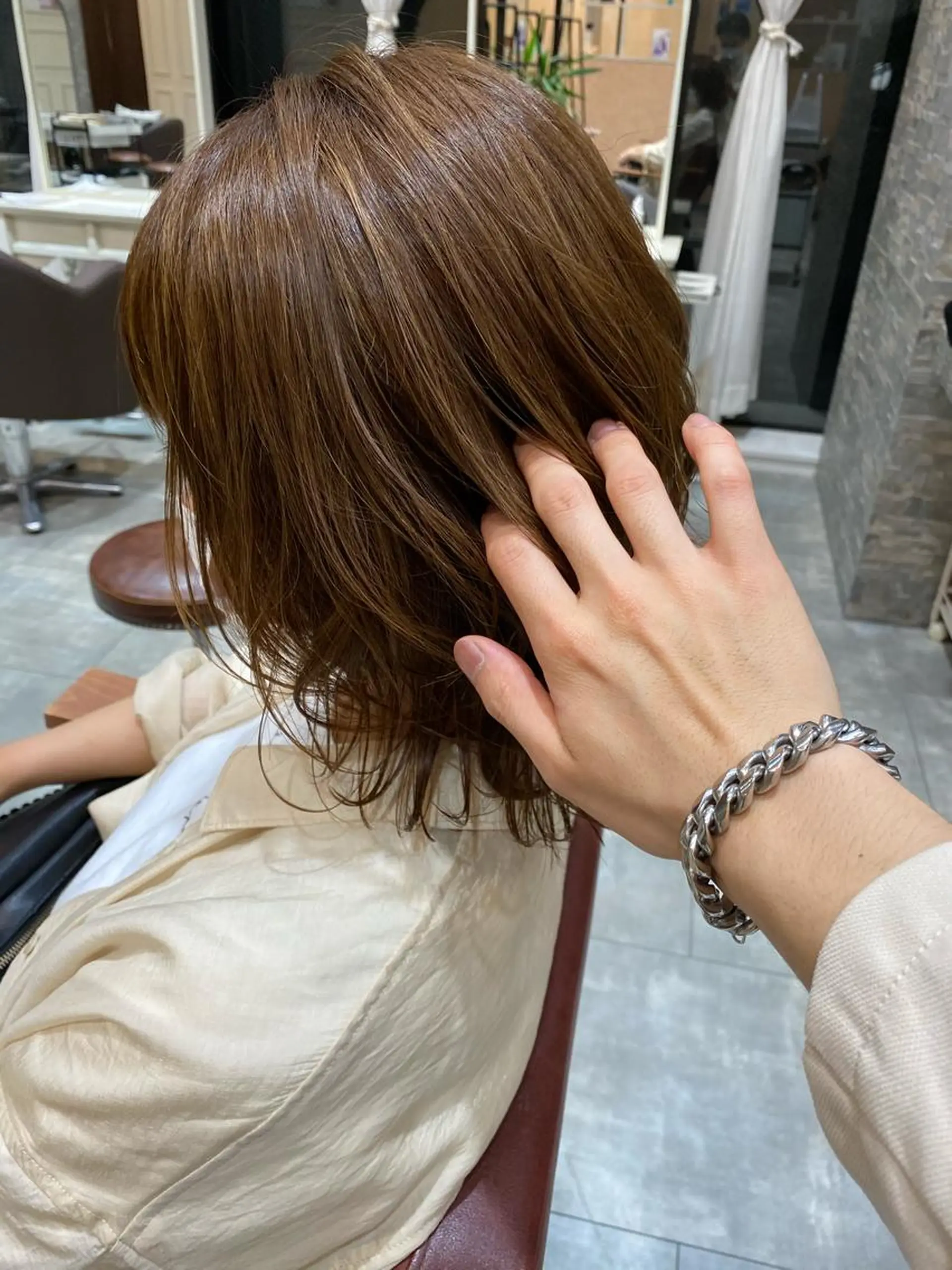 ミディアム Libelle hair salonのヘアスタイル