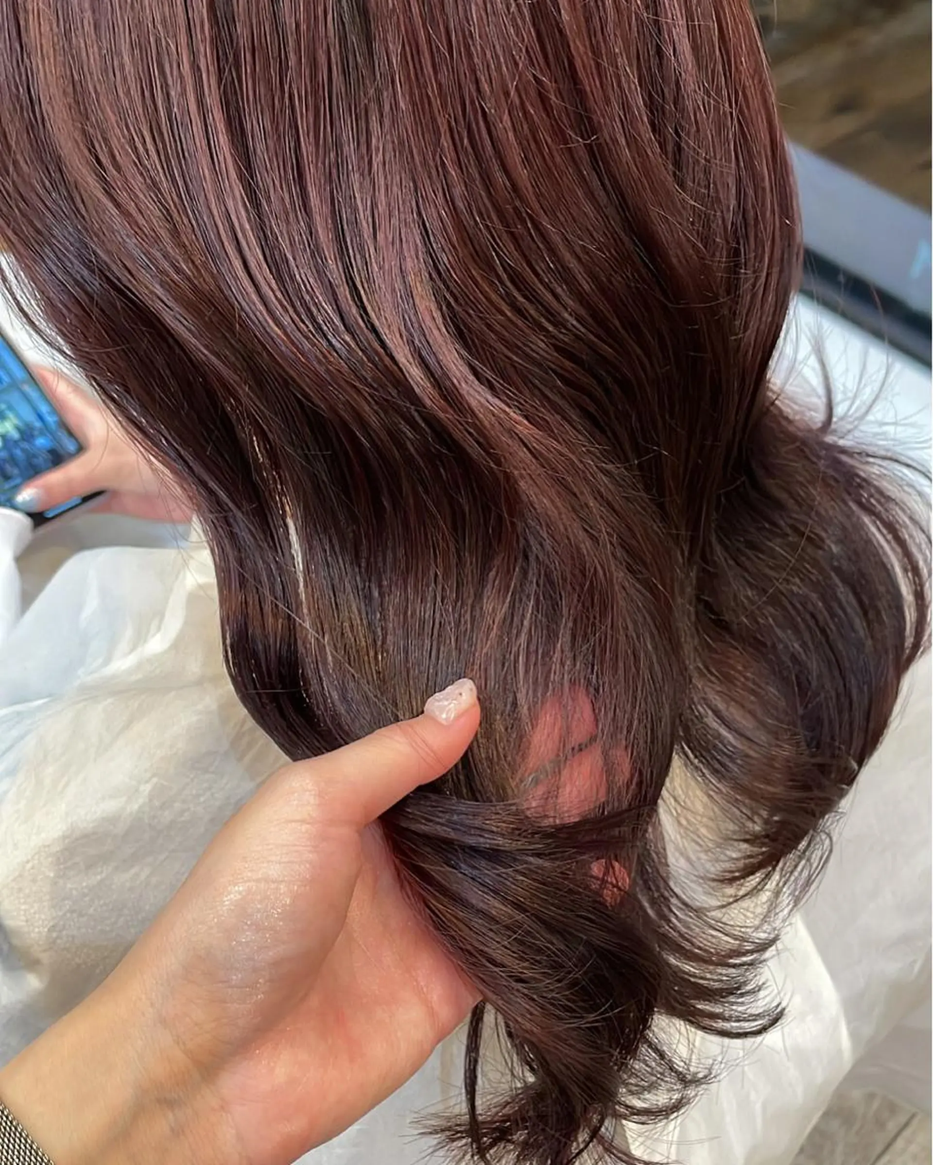 ロング 岡部 ひな/銀座のヘアスタイル