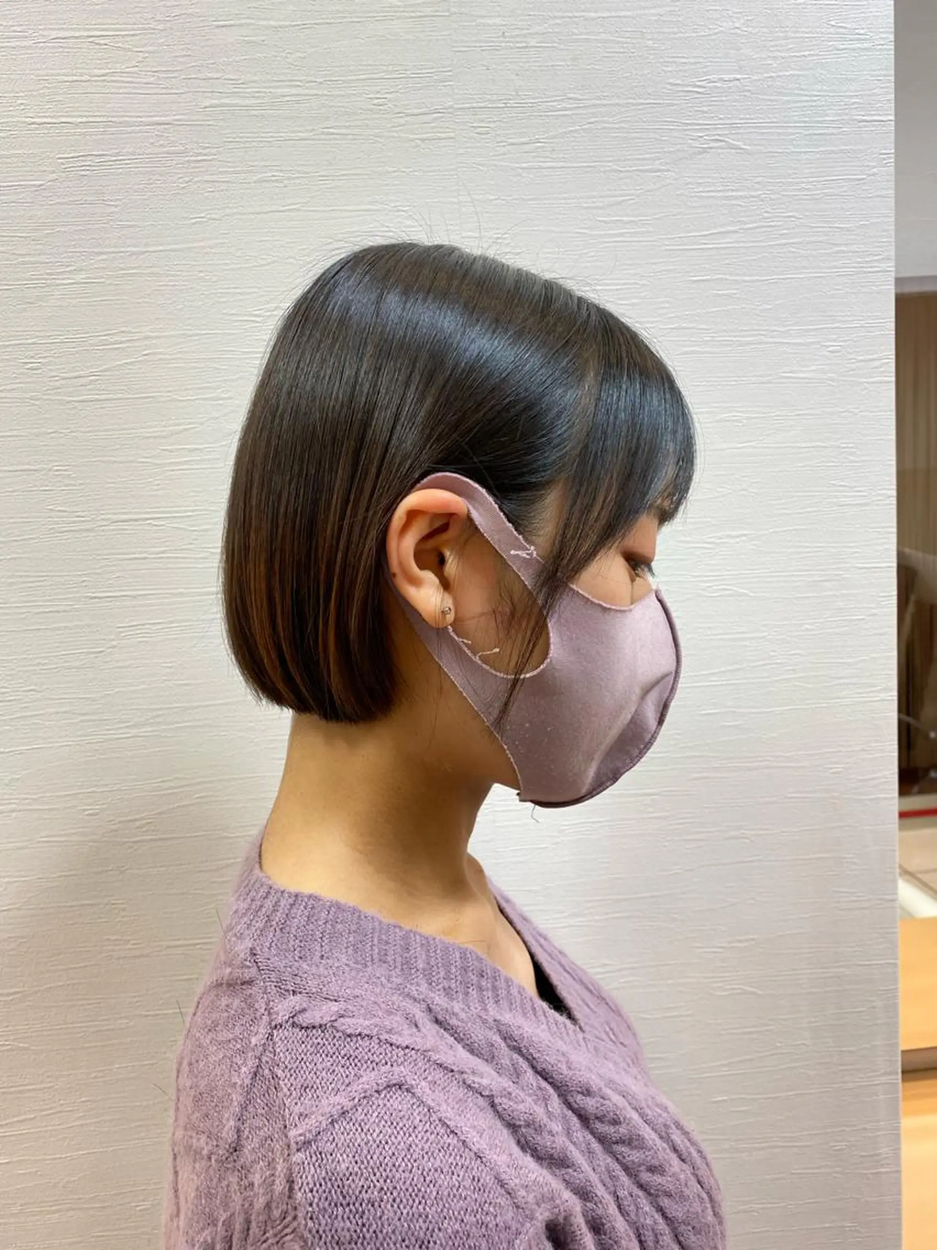 ショート ボブ 🌟ROUGE 🧸おびつななみのヘアスタイル