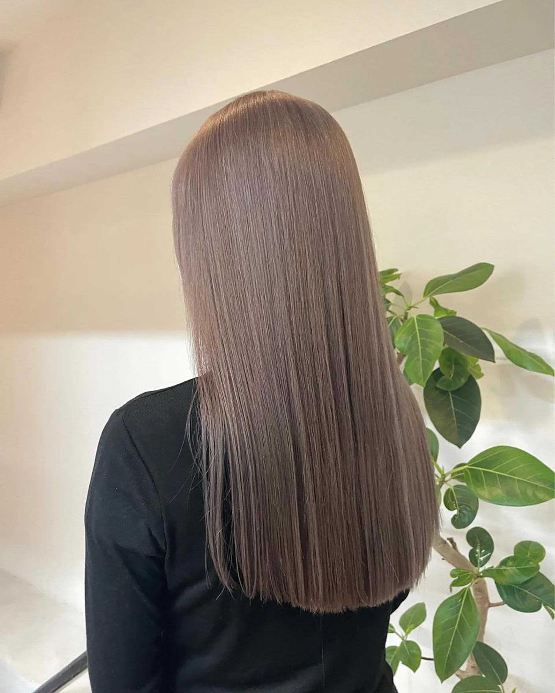 ロング カラー ベージュカラー ブラウンカラー ブラウンベージュ グレージュ ミルクティーベージュ カットモデル募集 /RIOのヘアスタイル