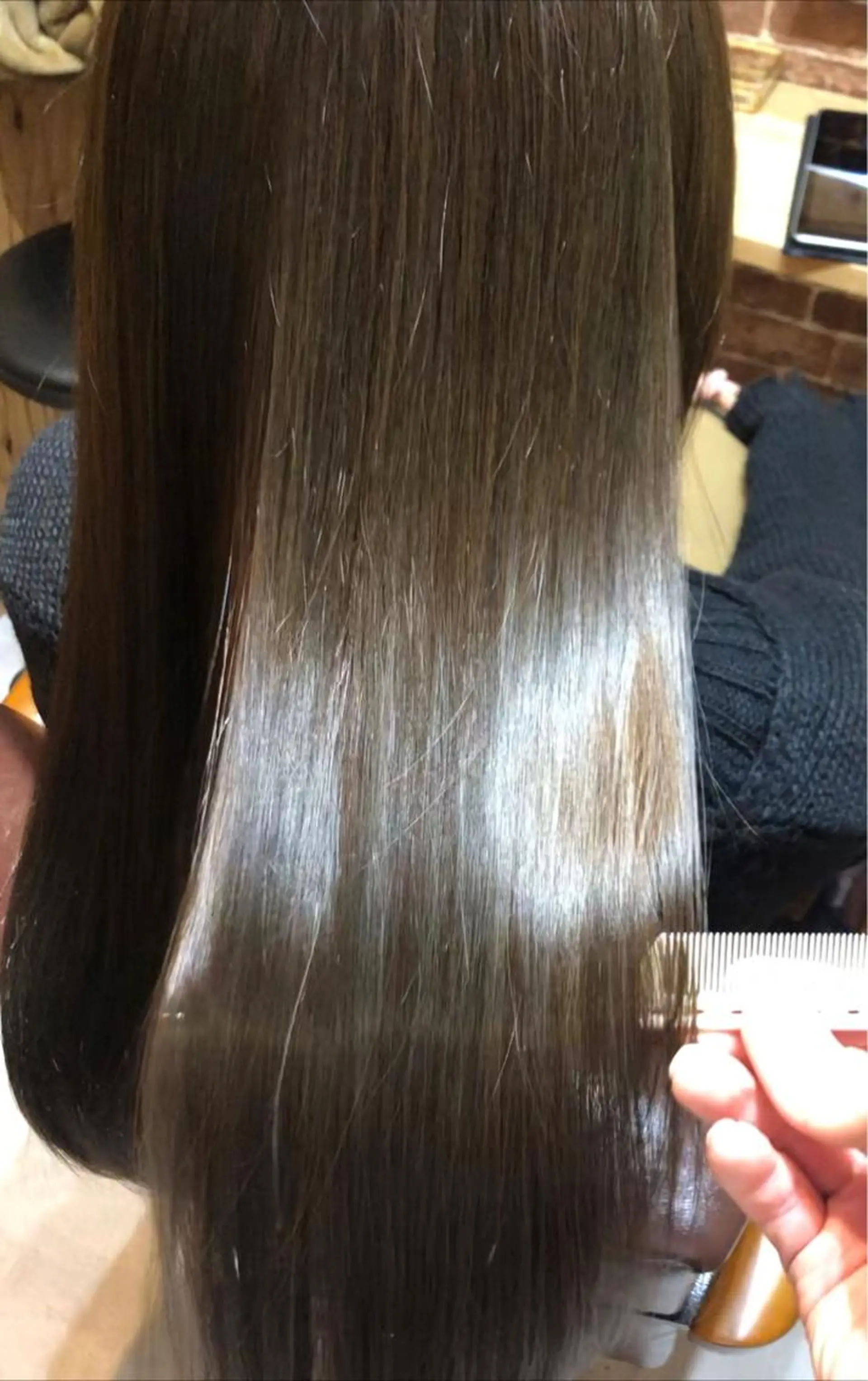 ロング 髪質改善 トリートメント 酸性ストレート 酸熱トリートメント ⭐️艶髪⭐️髪質改善 newi町田 山本のヘアスタイル