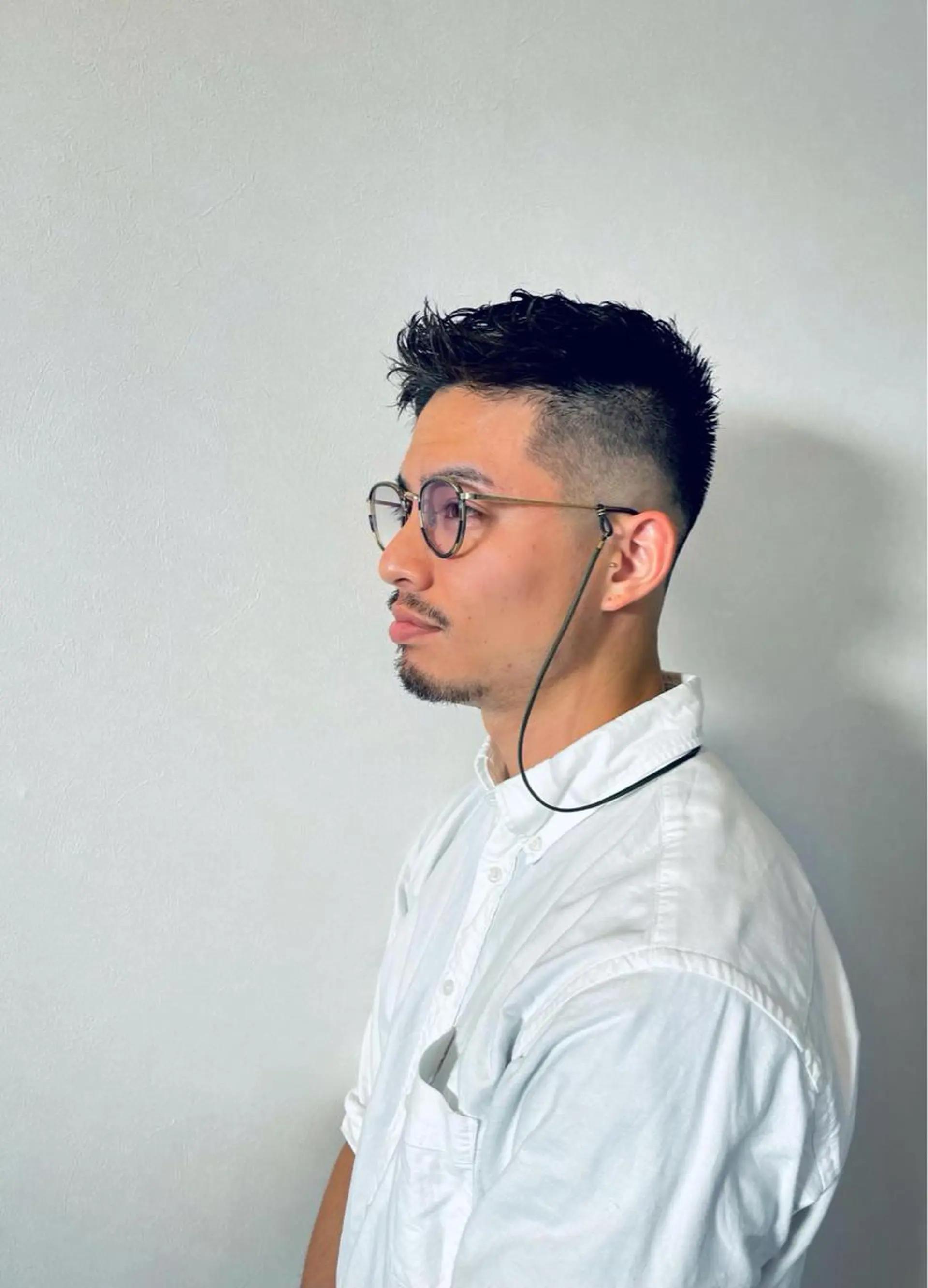 ショート メンズ フェードカット メンズパーマ スキンフェード カット 骨格補正施術/メンズ 専門美容師/YUYAのヘアスタイル