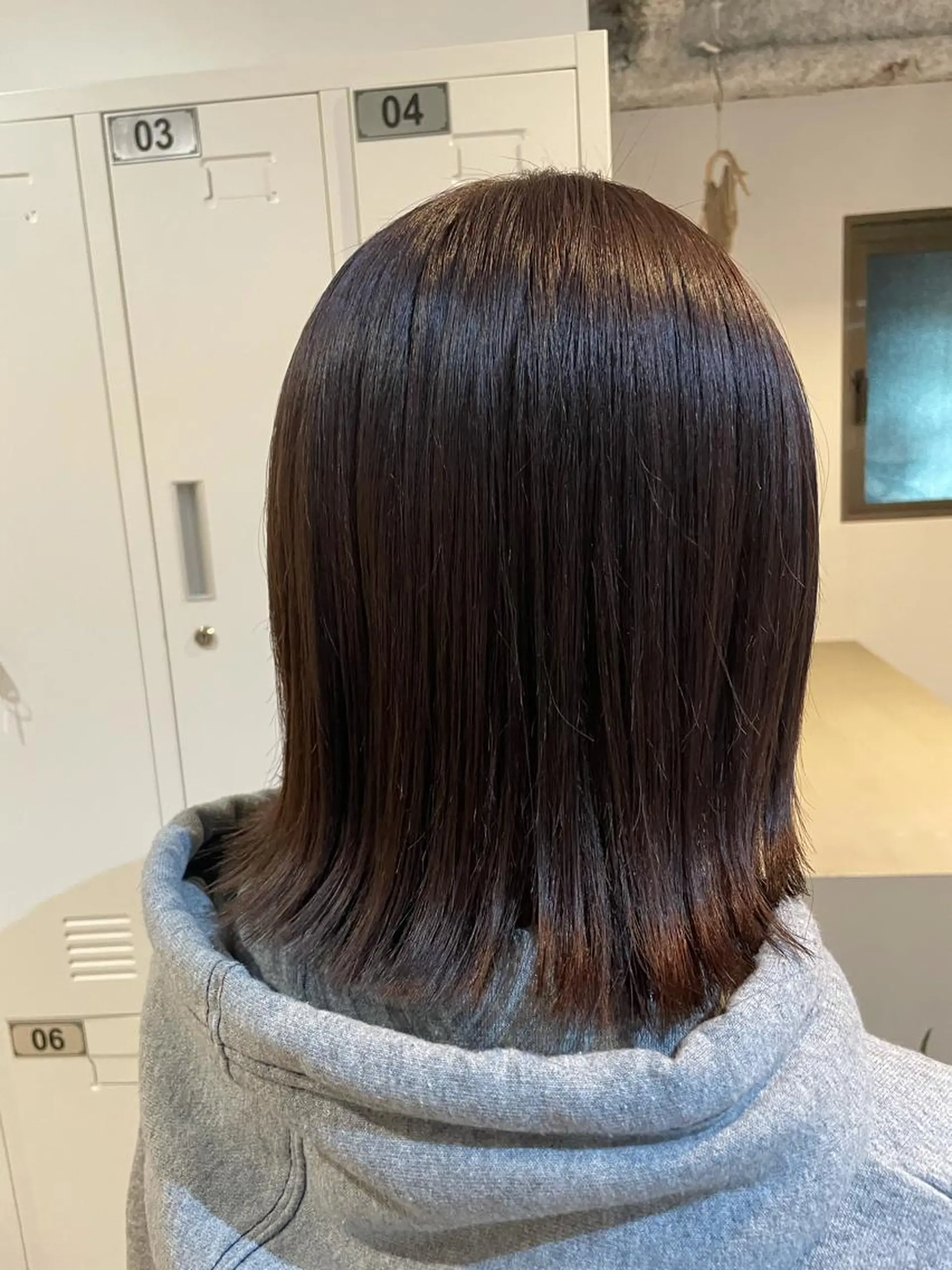 セミロング カラー ヘアアレンジ REONA🪽✨薬院 レイヤーカット🫧のヘアスタイル