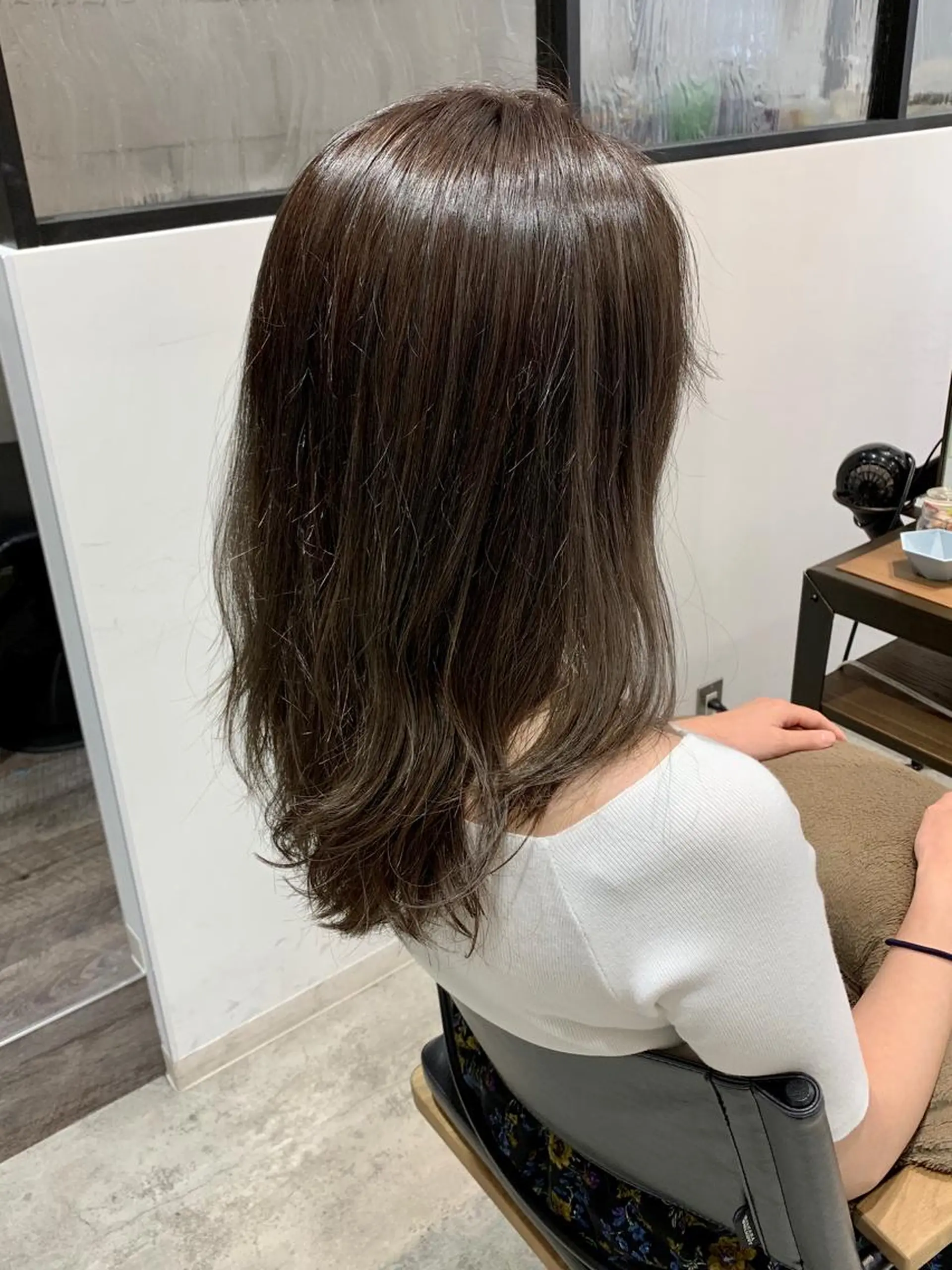 ロング カラー ヘアアレンジ 透明感カラー ハイライトカラー ハイライト カット ヘアカラー 似合わせレイヤー/ 美髪縮毛矯正/ミナエのヘアスタイル