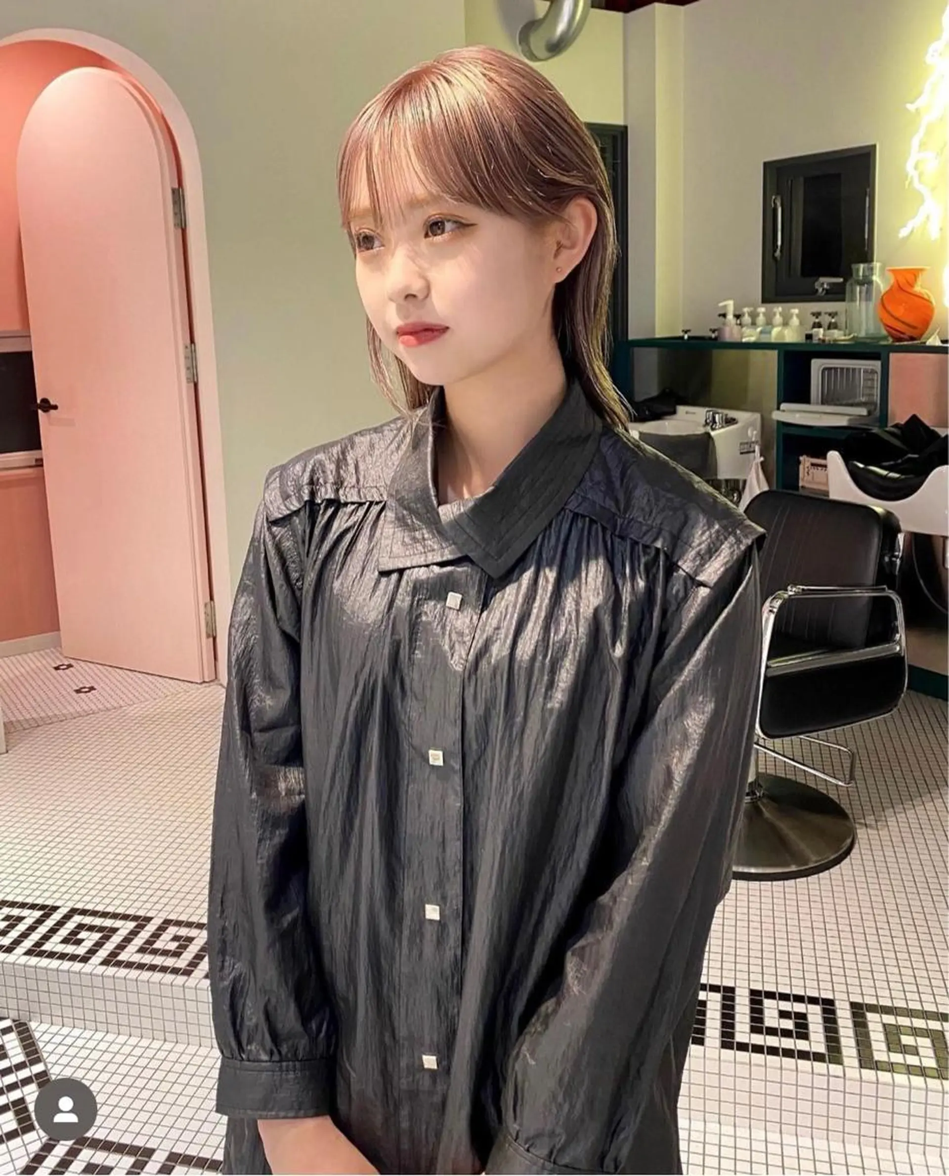 ロング カラー ベージュカラー ホワイトベージュ 丹治 一輝ボブ/ショートのヘアスタイル