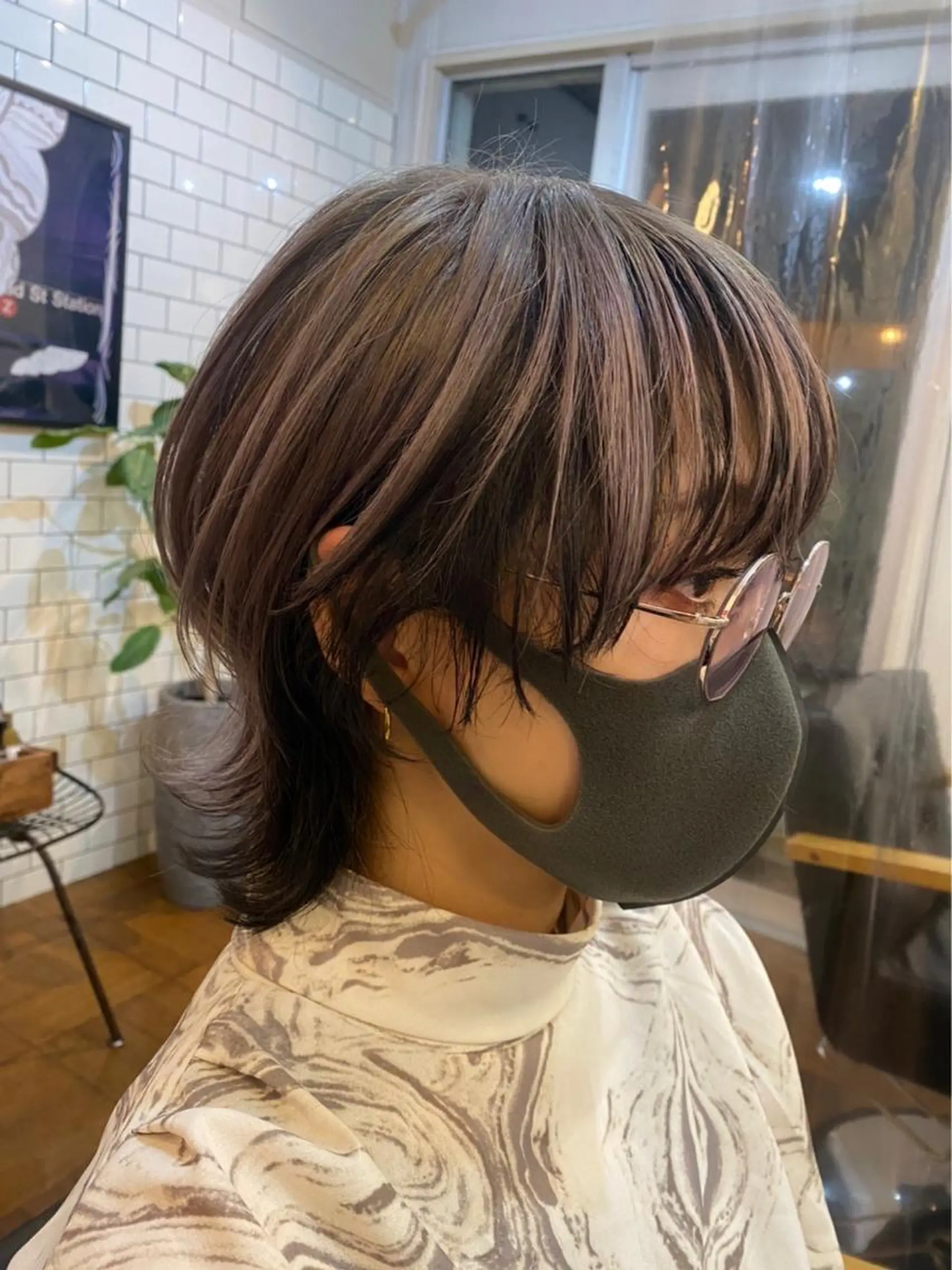 ショート カラー ショート、ボブ💚 レイヤー/井上翔のヘアスタイル