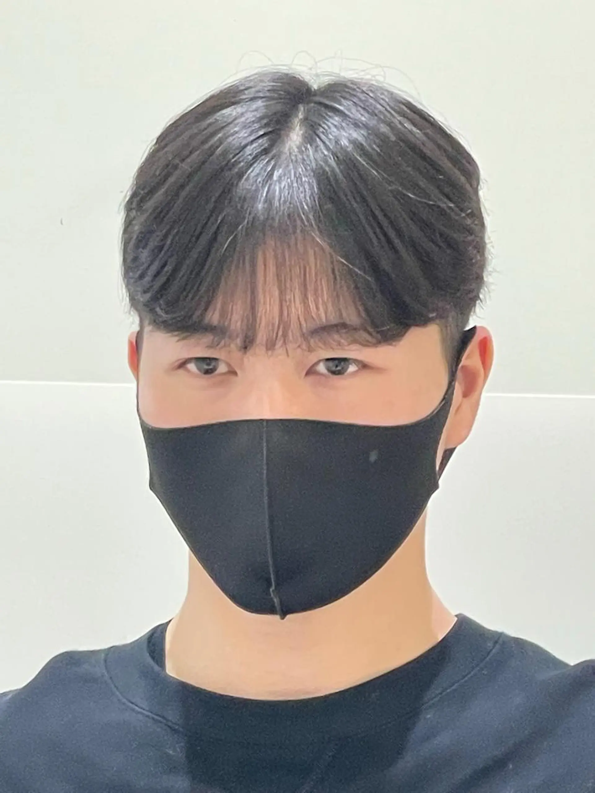 メンズ マッシュ シースルーマッシュ カット ❤︎︎韓国ヘア❤︎︎ 𝑺𝒉𝒊𝒉𝒐のヘアスタイル