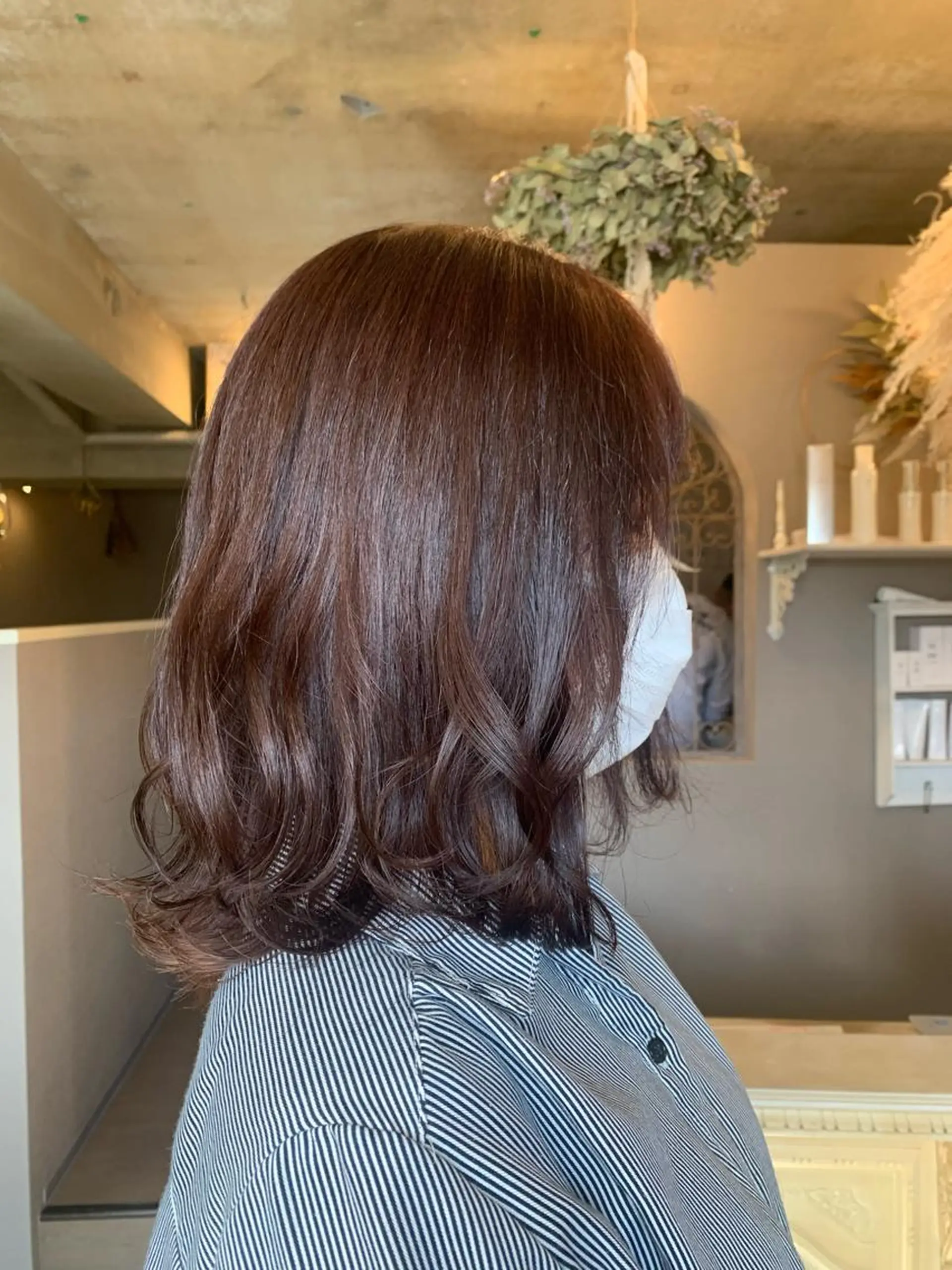 ミディアム ⭐️似合わせ⭐️ ほかぞの　りかのヘアスタイル