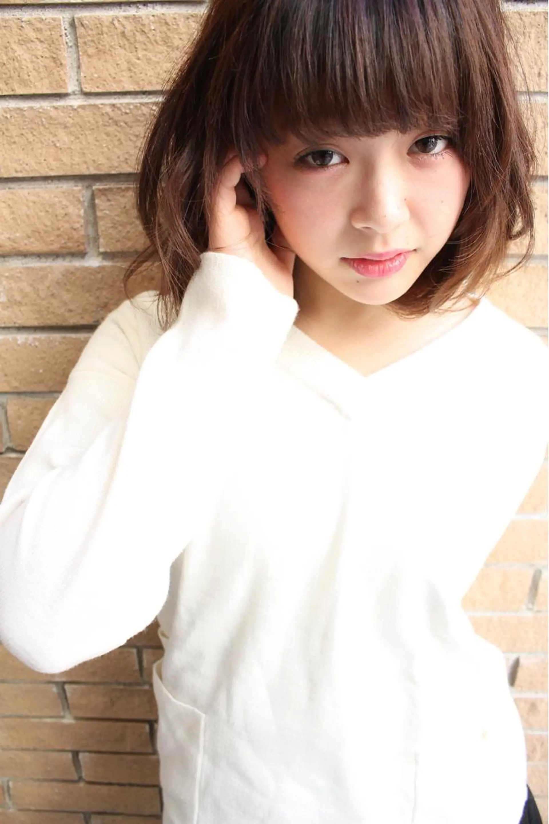 ショート カラー パーマ イルミナカラー くせ毛 髪質改善 縮毛矯正 トリートメント tuuli トゥーリのヘアスタイル