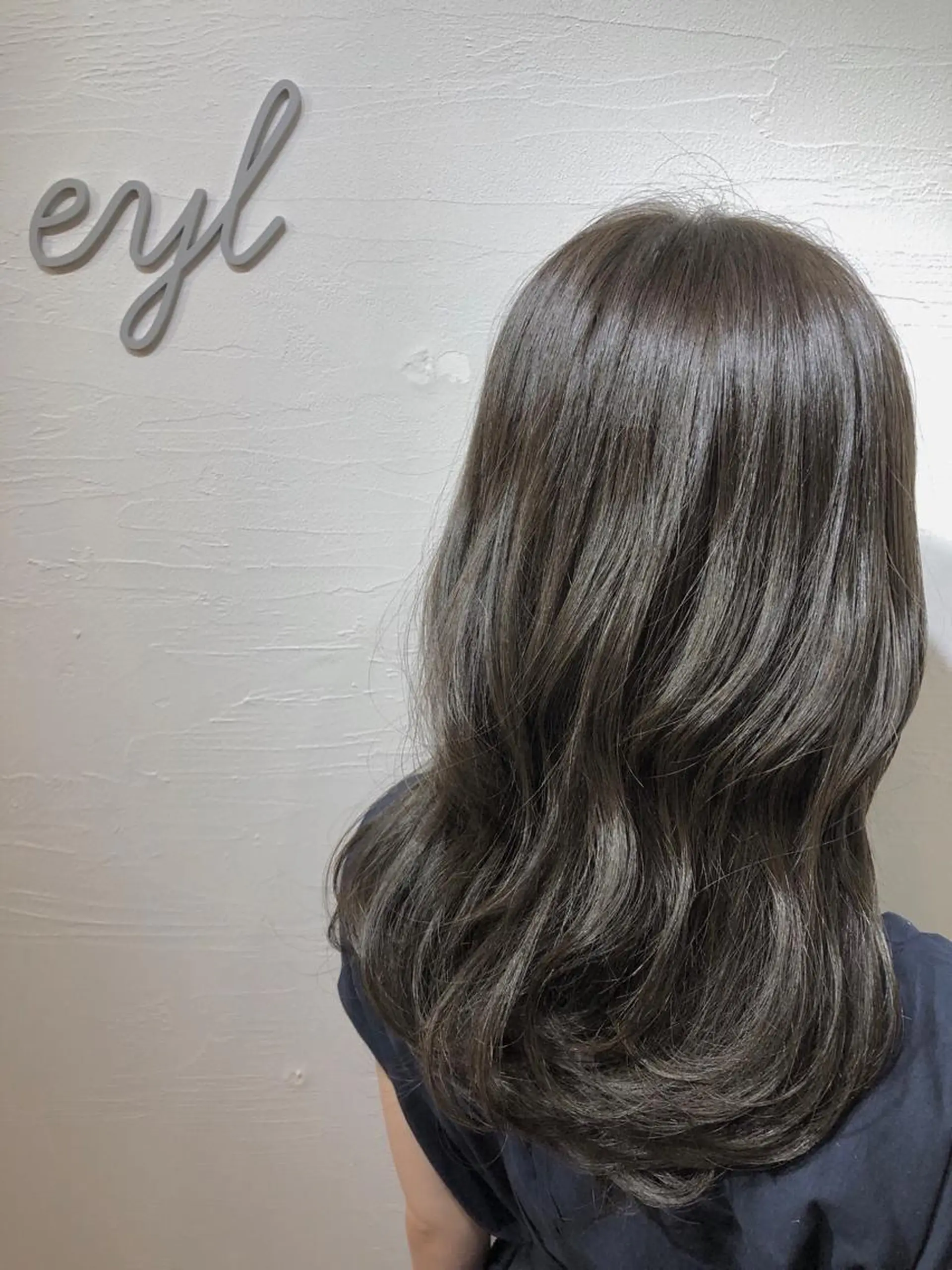 ロング カラー トリートメント 赤味消し髪質改善特化 🫧eyl西梅田🫧のヘアスタイル