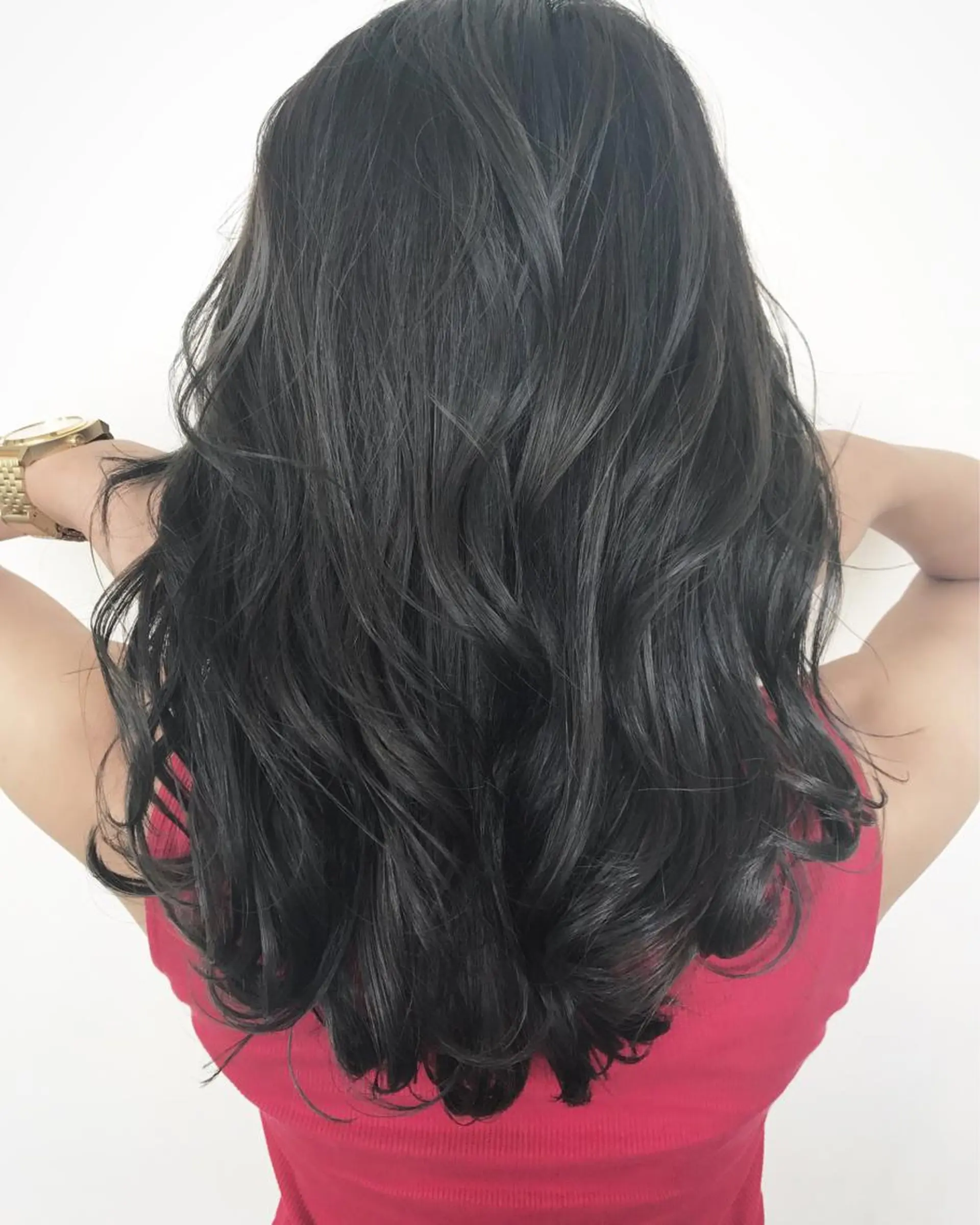 ミディアム カラー 髪質改善サロン 心斎橋ARCHEのヘアスタイル