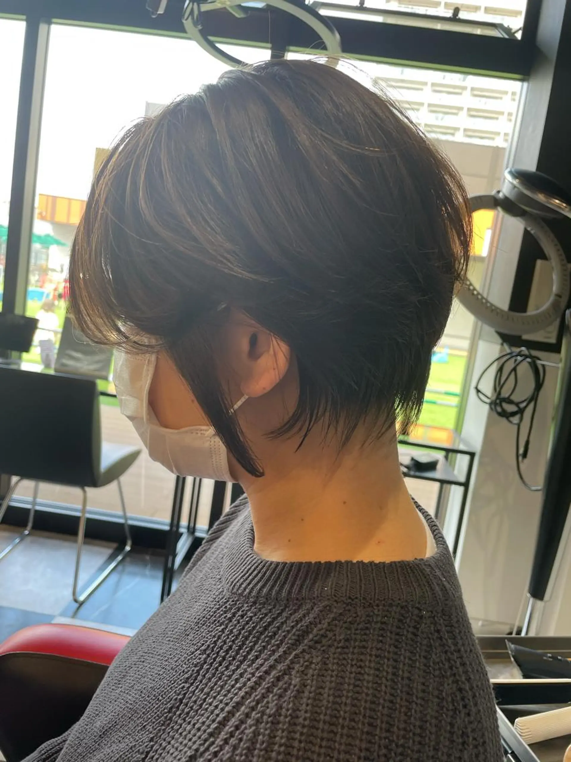ショート カラー メンズヘア特化 崎田 成人のヘアスタイル