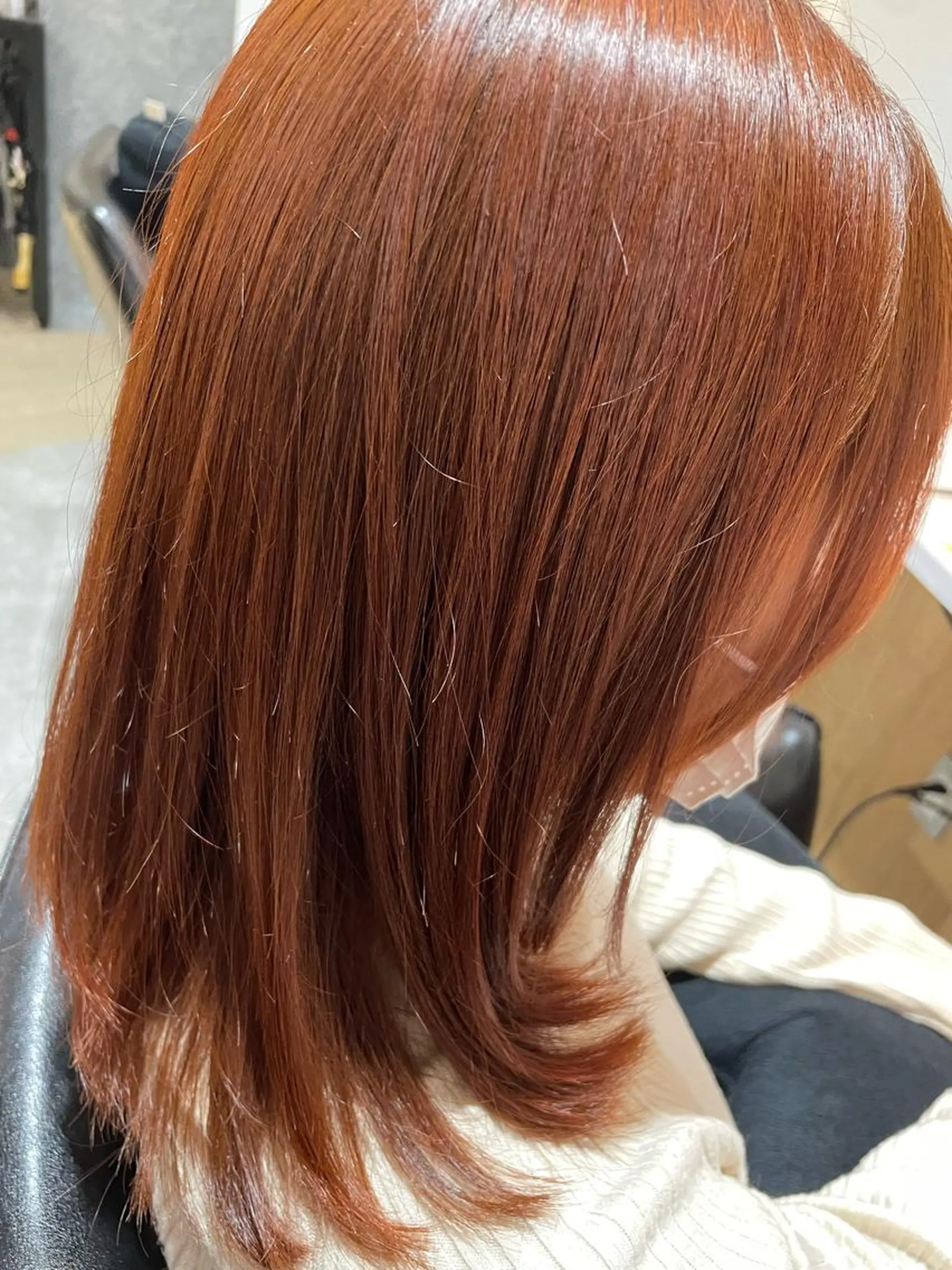 セミロング レイヤーカット AiRU hair MARINAのヘアスタイル