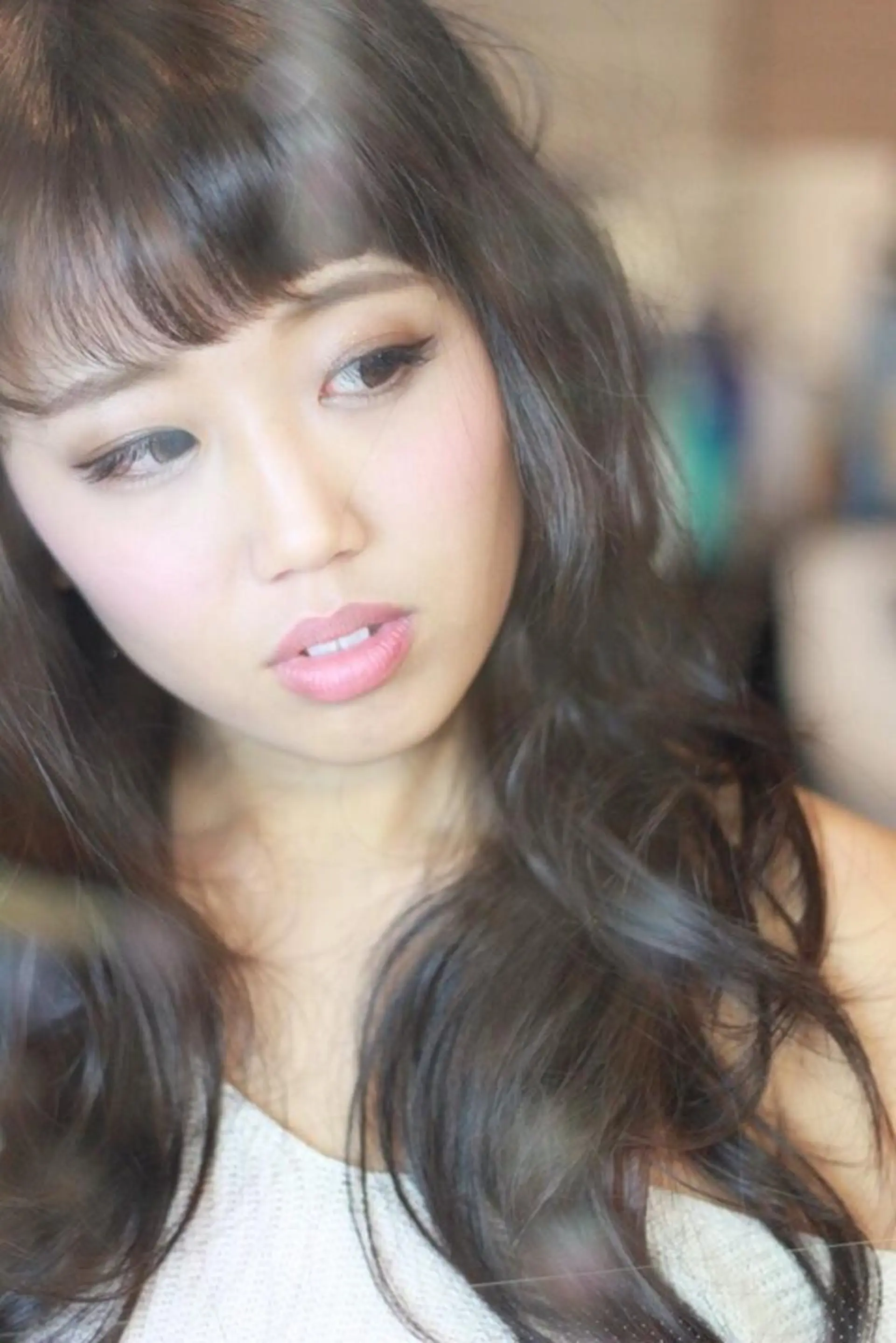 ロング カラー パーマ 柴田 陽平のヘアスタイル