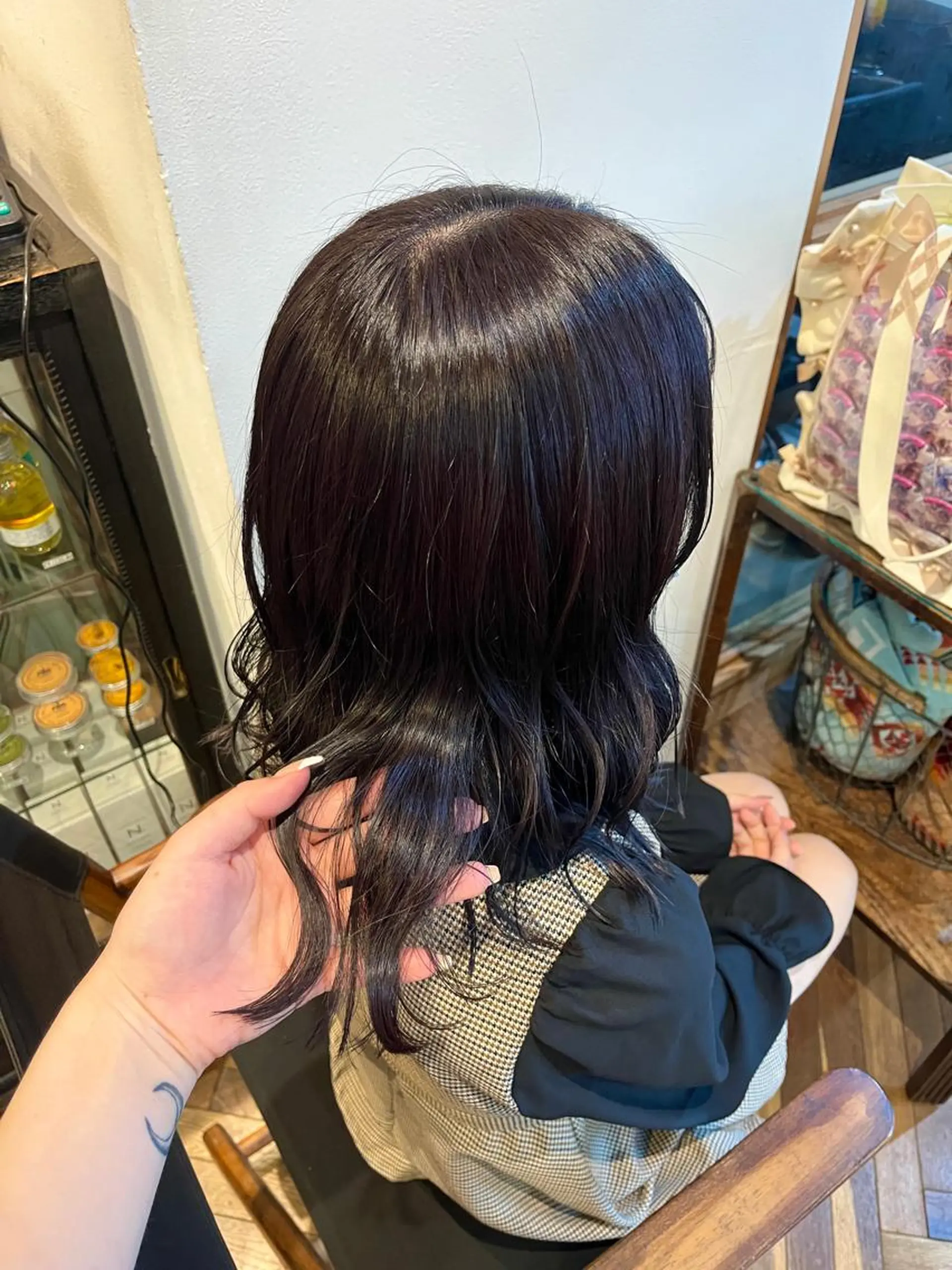 セミロング カラー HOMIE TOKYO所属・sora / 渋谷 / ハイトーンのヘアスタイル