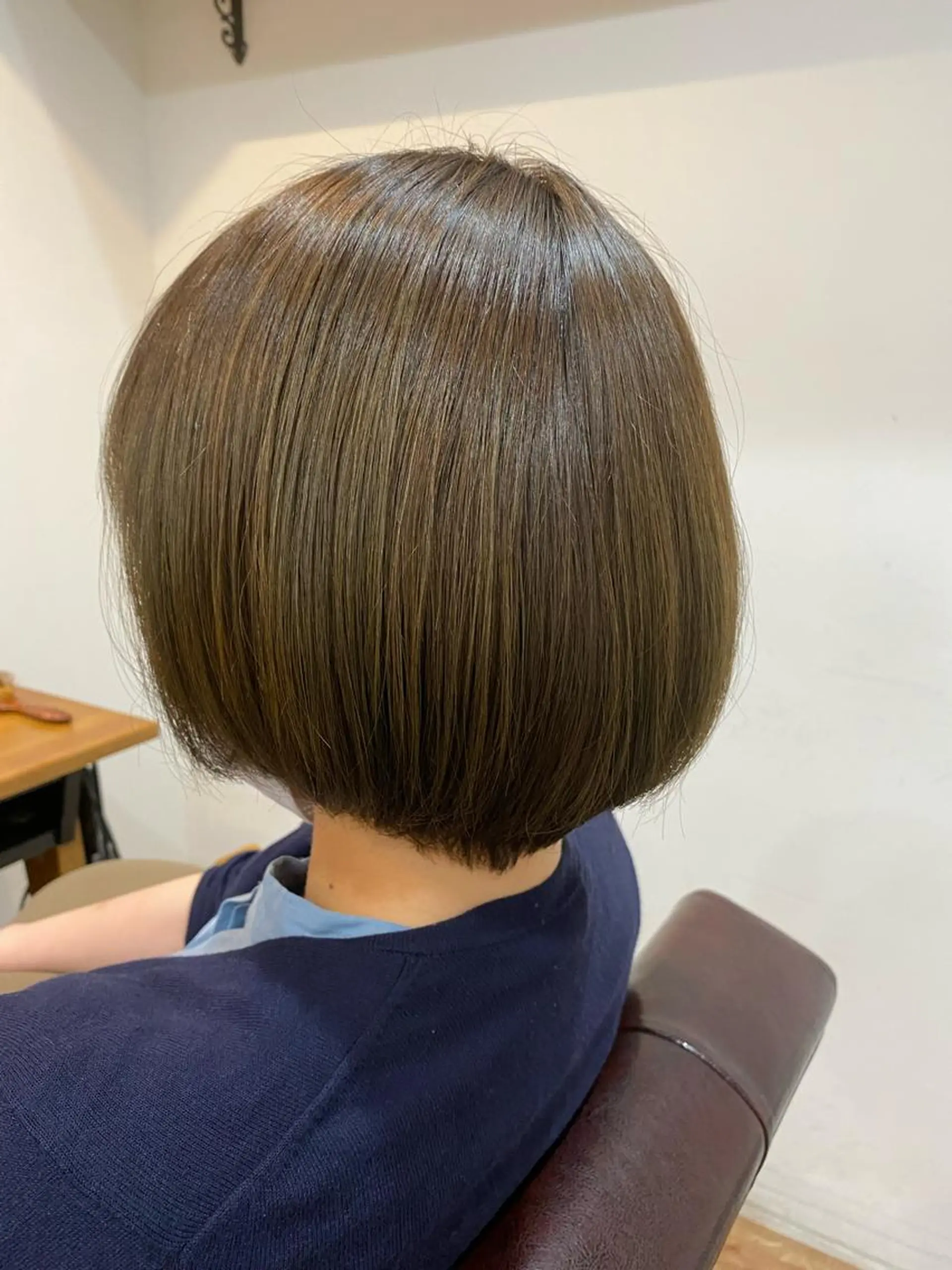 ショート カラー 髪質改善&縮毛矯正 カット/soyaのヘアスタイル