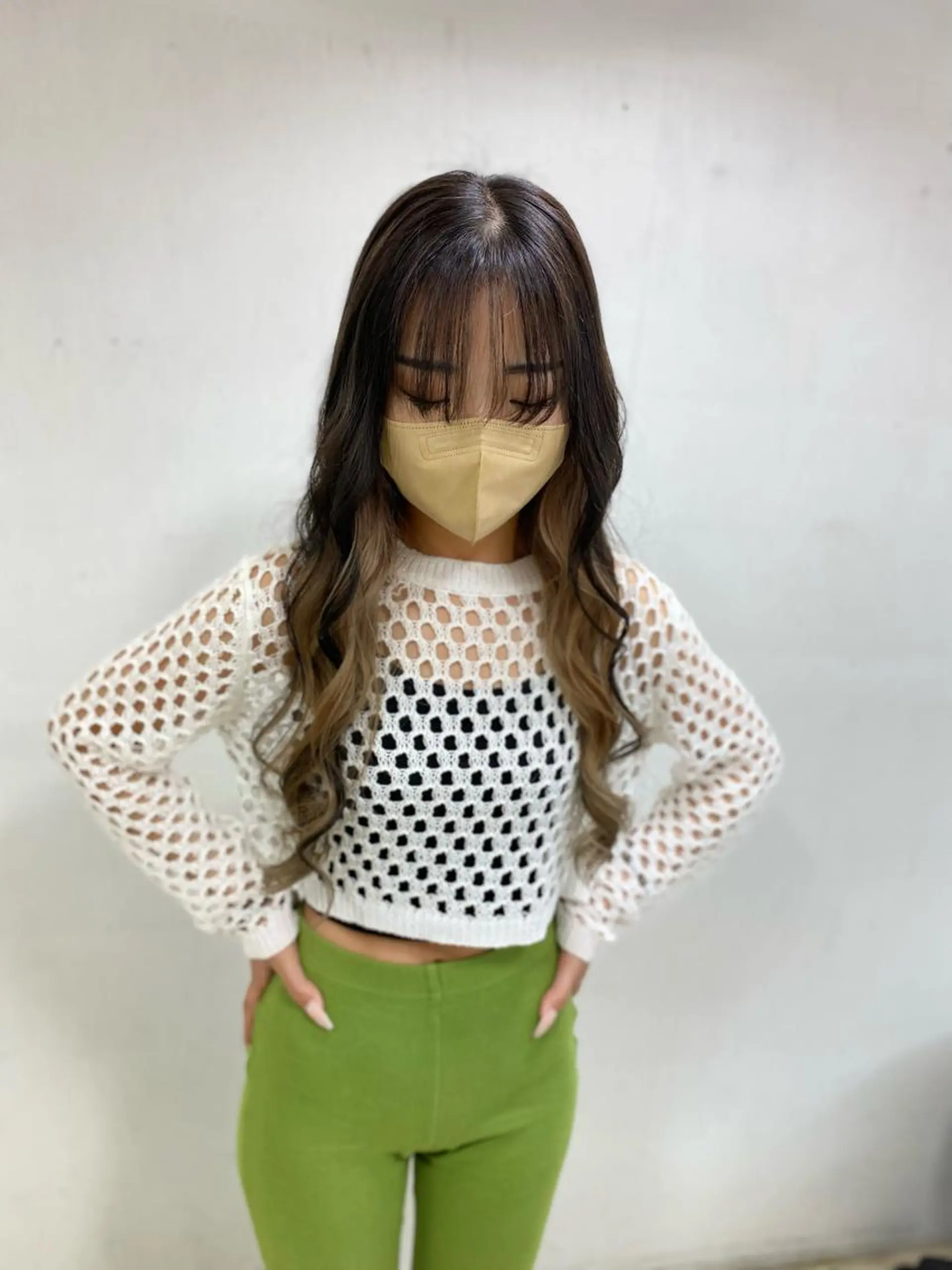 セミロング カラー ヘアアレンジ メンズ キッズ ネイル マツエク・マツパ アイブロウ 🧡可愛い色落ち🧡 ハイトーン特化🧡のヘアスタイル