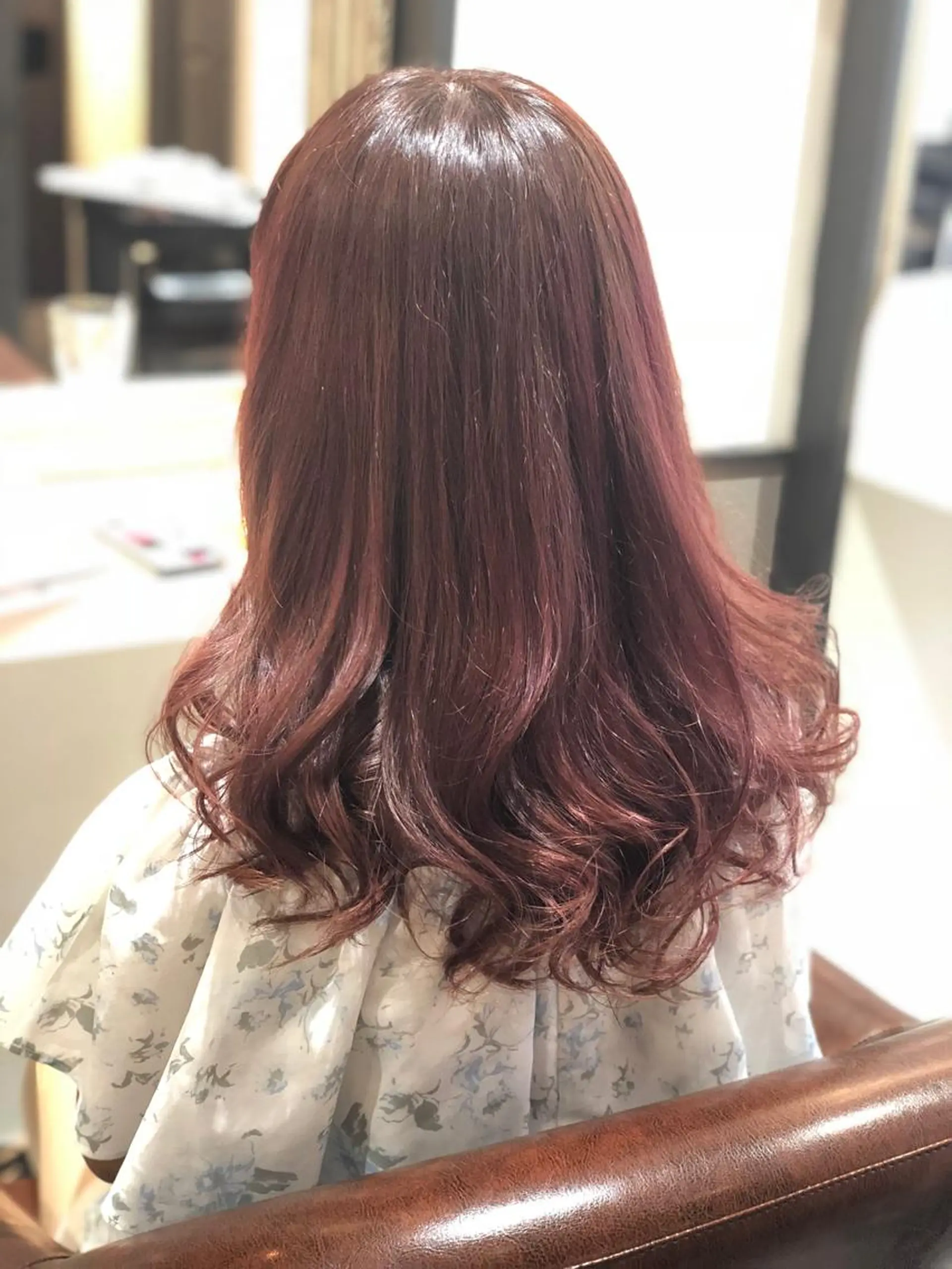 ロング カラー ピンクカラー ヘアカラー トリートメント 後藤 ユウキ/髪質改善🫧のヘアスタイル