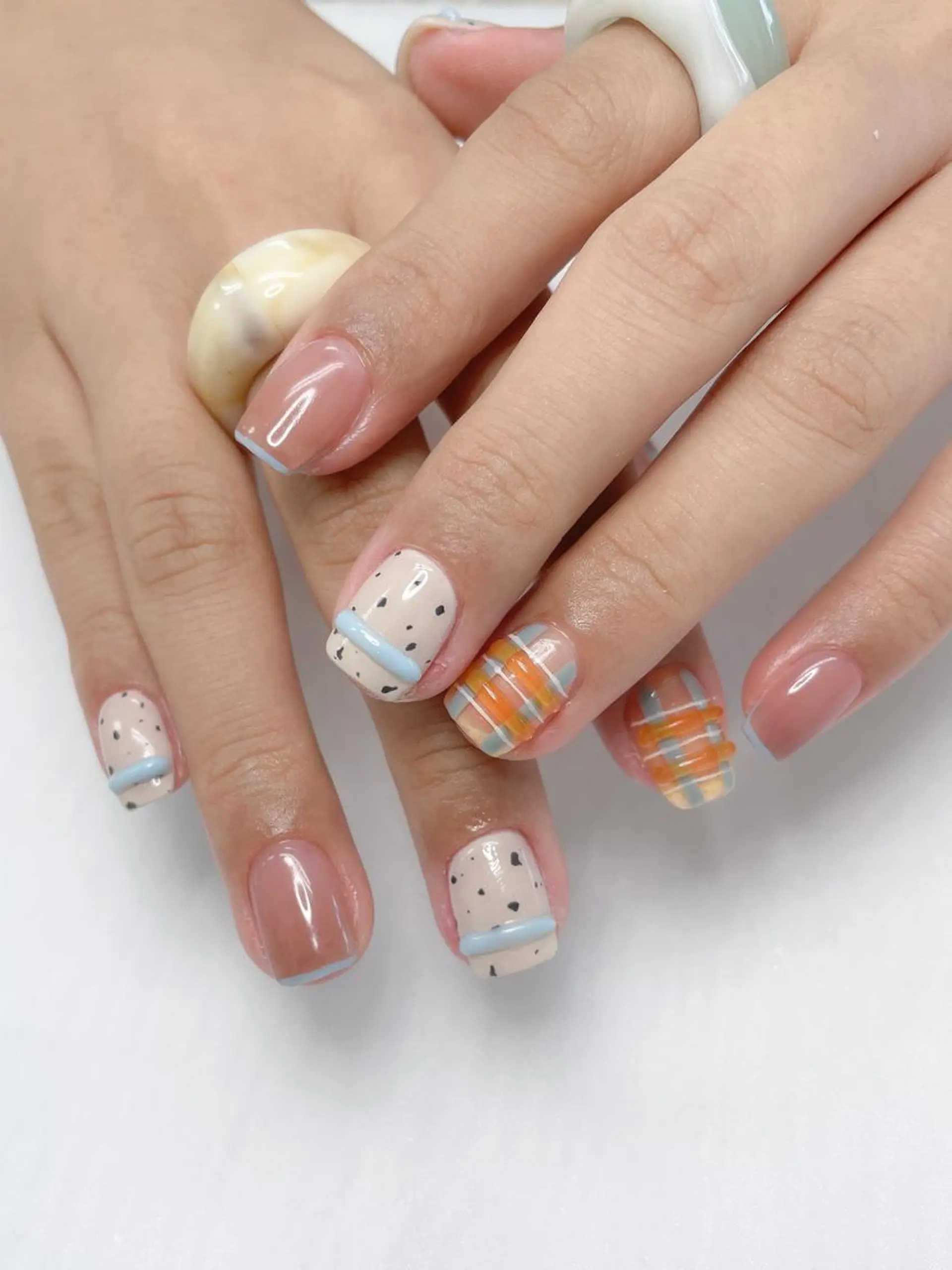 ネイル ハンドネイル Hisaka Mikiのネイルデザイン