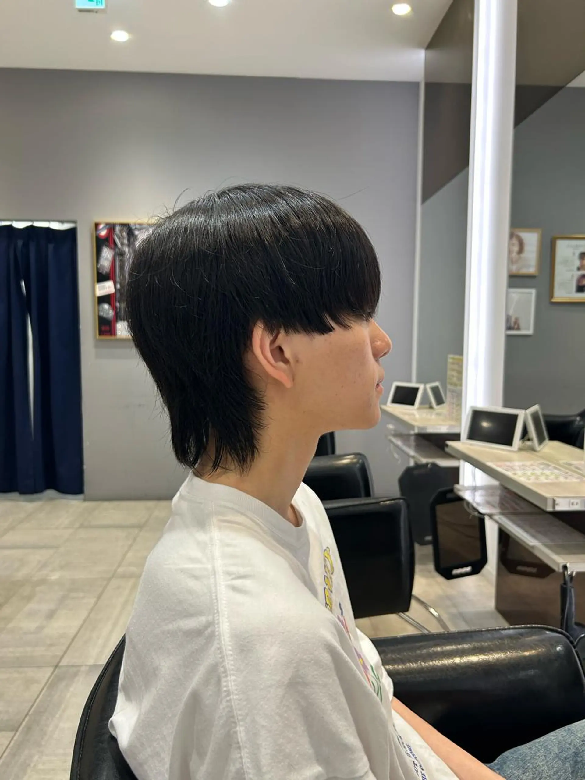 メンズ 立川/ハイトーン/ 髪質改善/田中柚のヘアスタイル