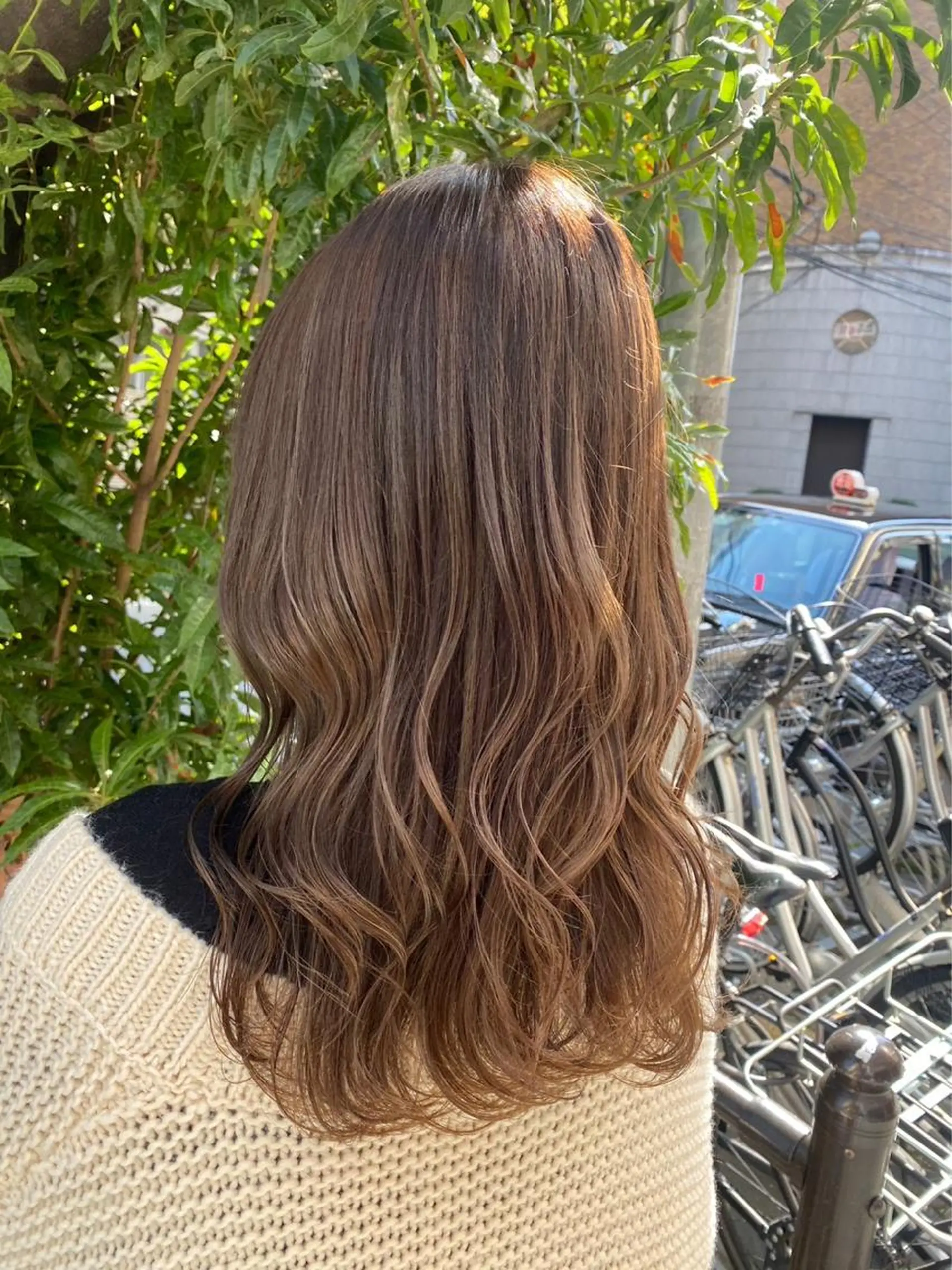 セミロング 片平 帆香のヘアスタイル