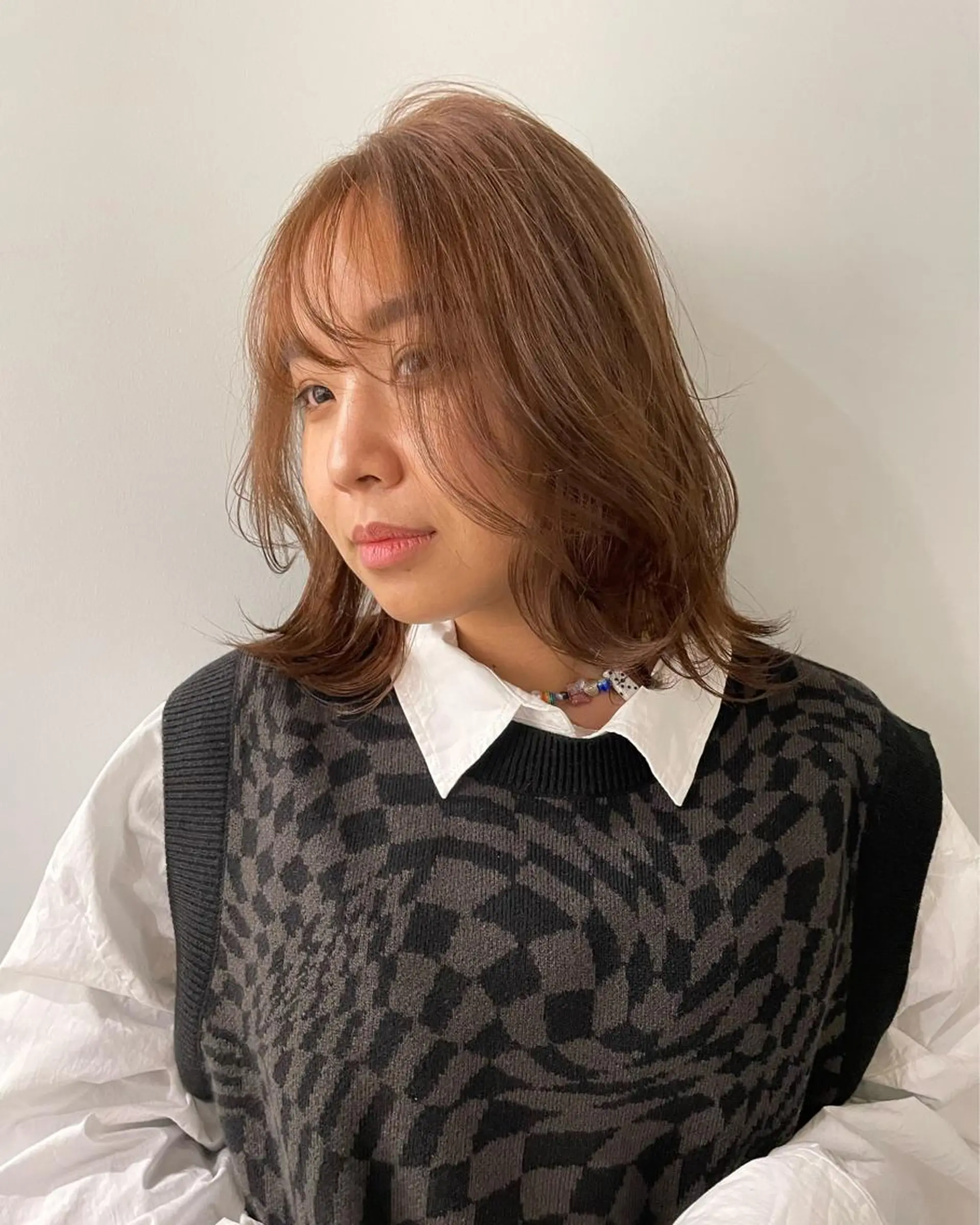 ミディアム カラー ブリーチ ヘアカラー トリートメント 🫧艶ハイトーン 特化🫧ライヤのヘアスタイル