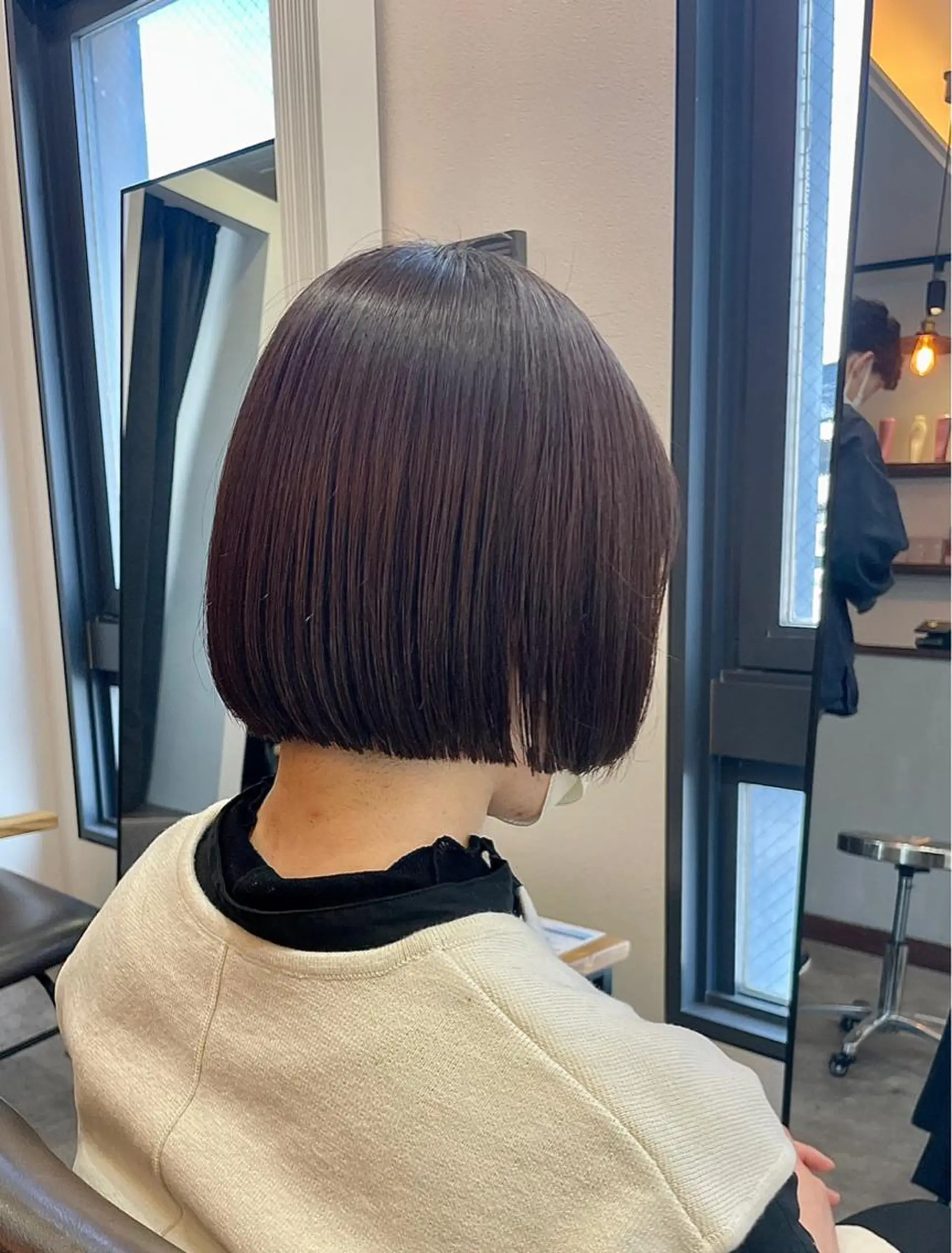 ショート カット ヘアカラー トリートメント ボブ/髪質改善/ soiナカジママドリのヘアスタイル